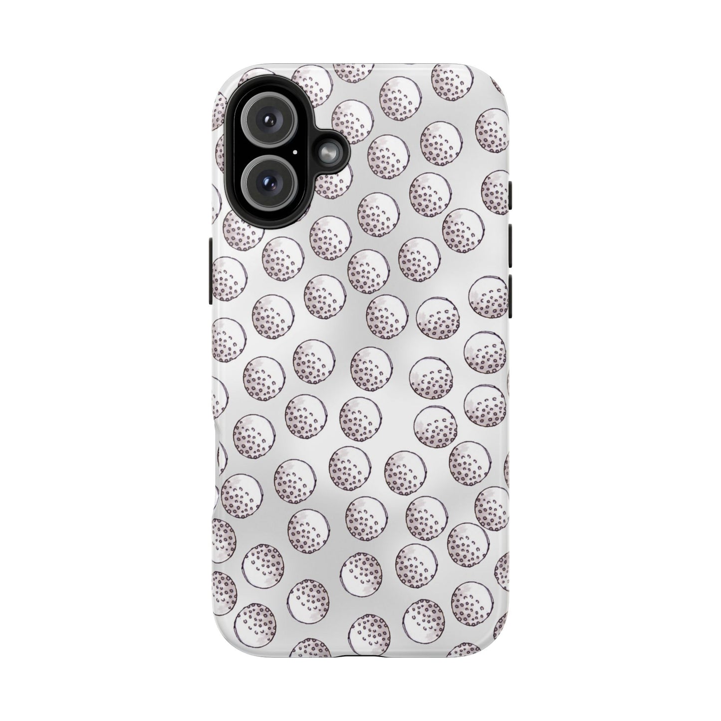 Ball Dots Gray Phone Case