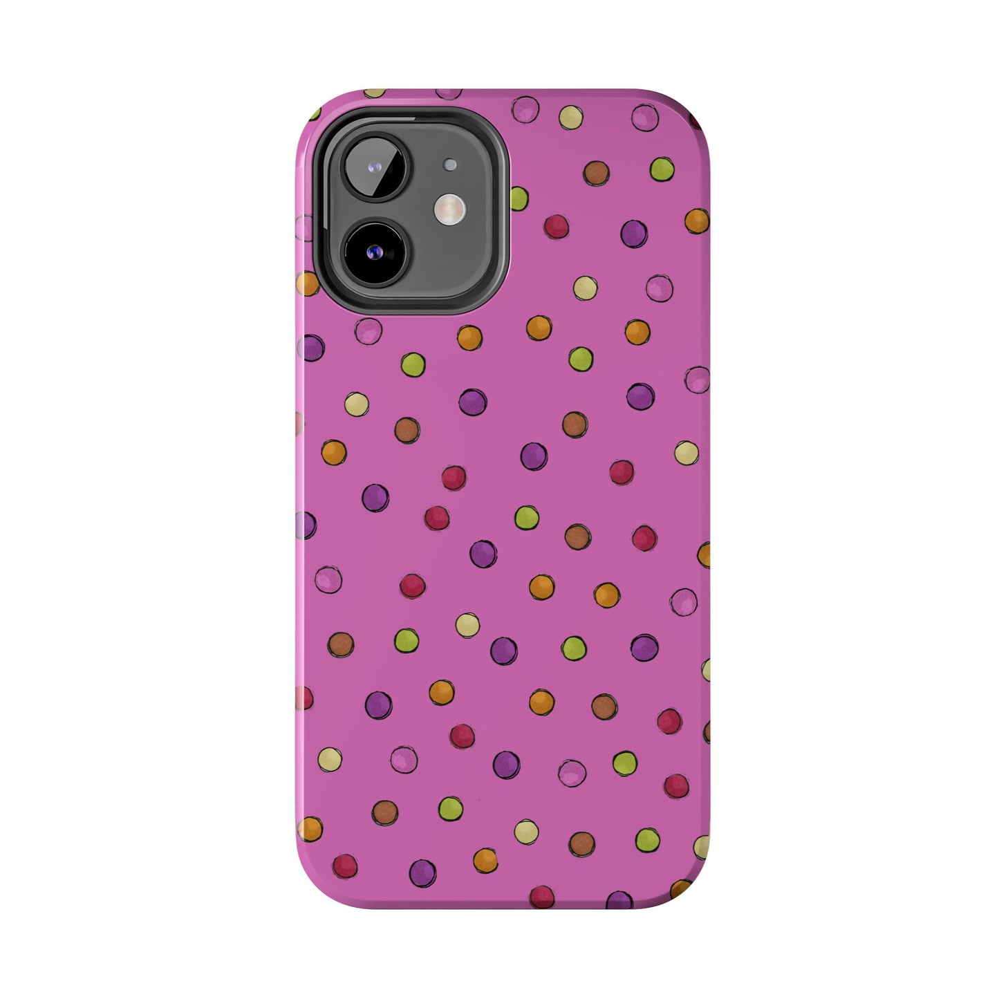 Tea Dot Pink Phone Case