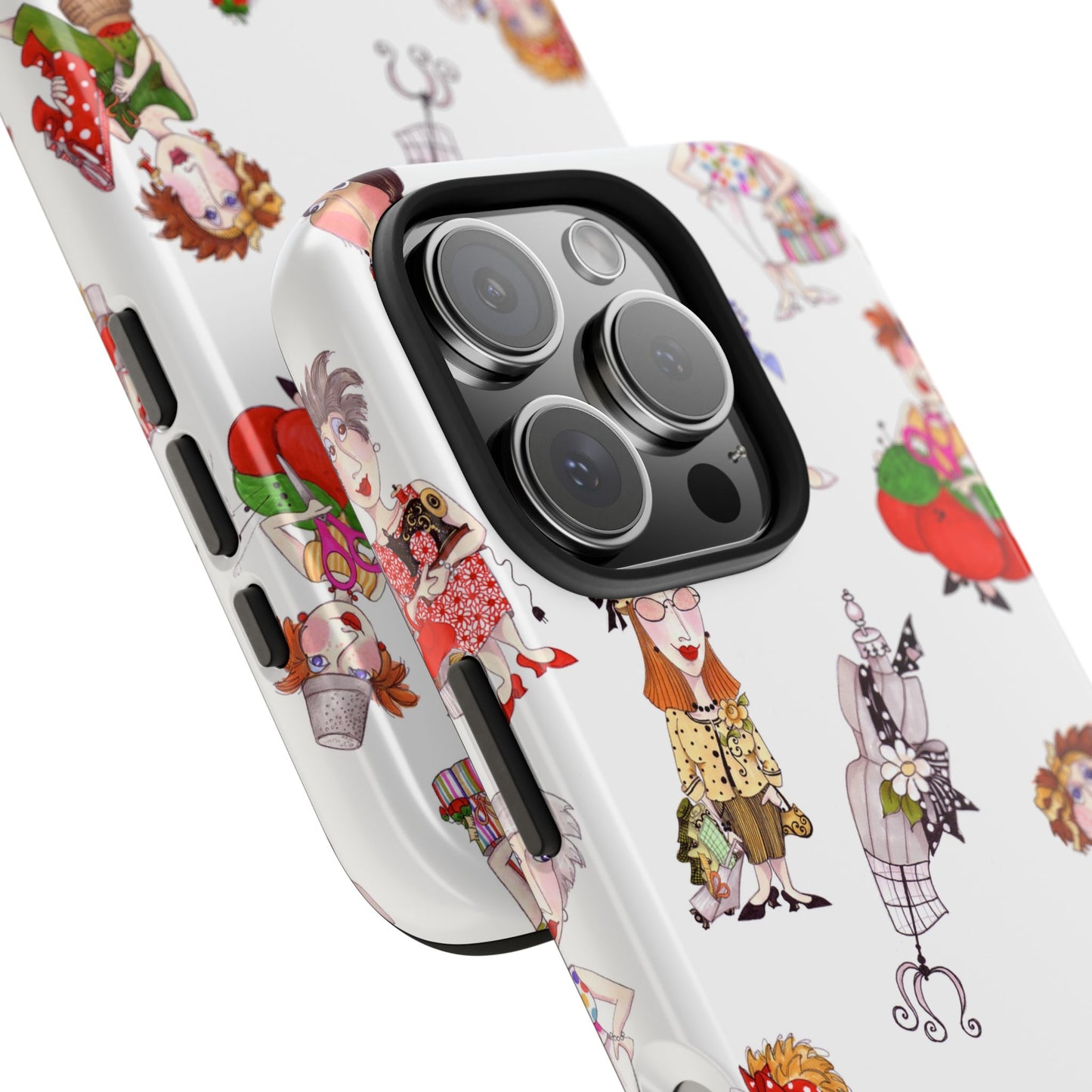 Sewphisticates White Phone Case