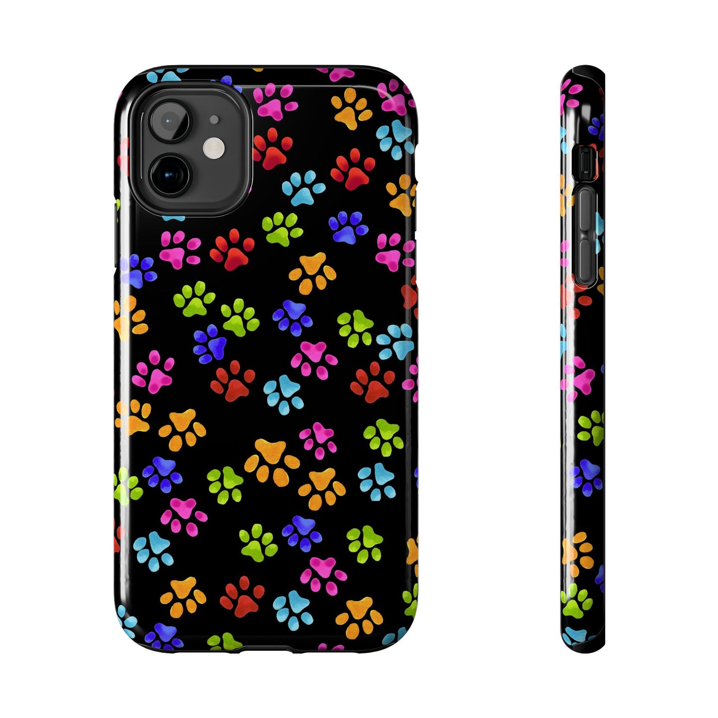 Paws Black Phone Case