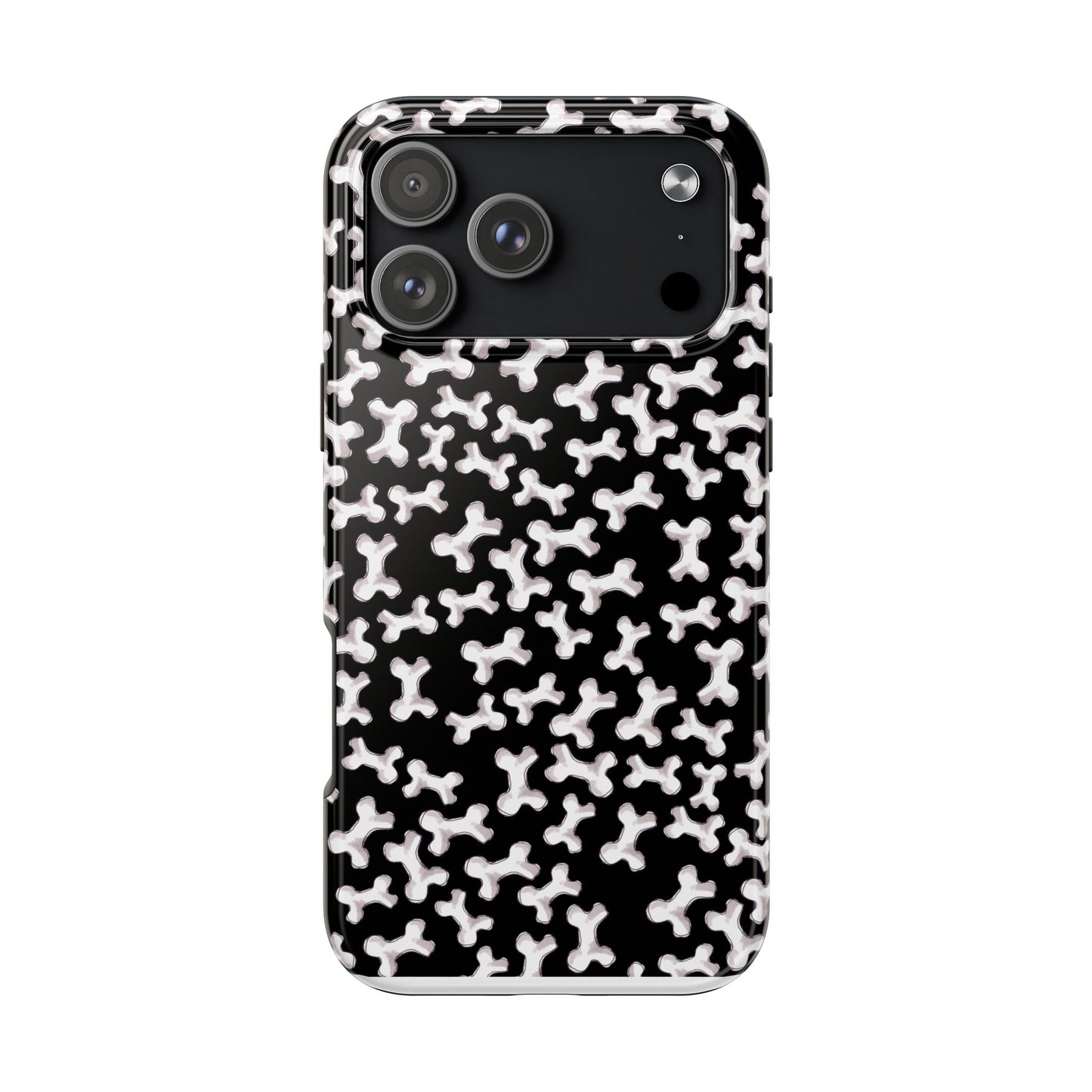 Bones a Lot Black Phone Case