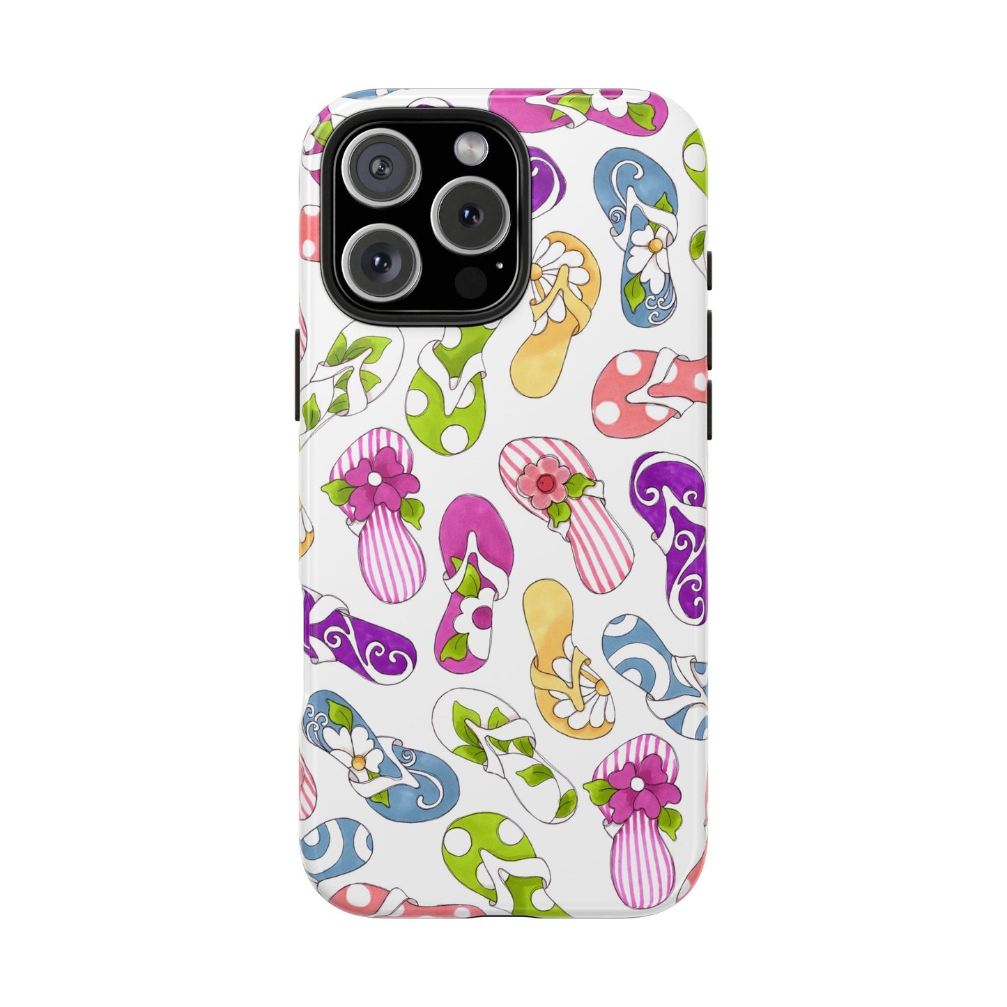 Flip Flops White Phone Case