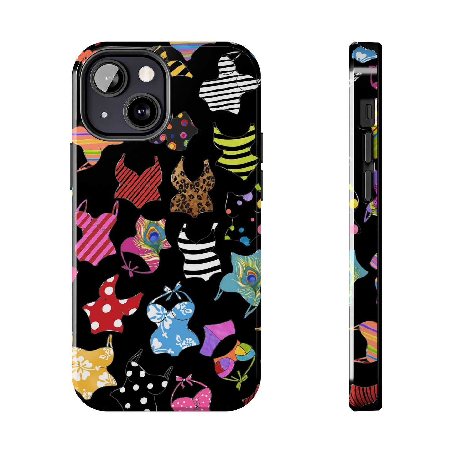 Assorted Suits Black Phone Case