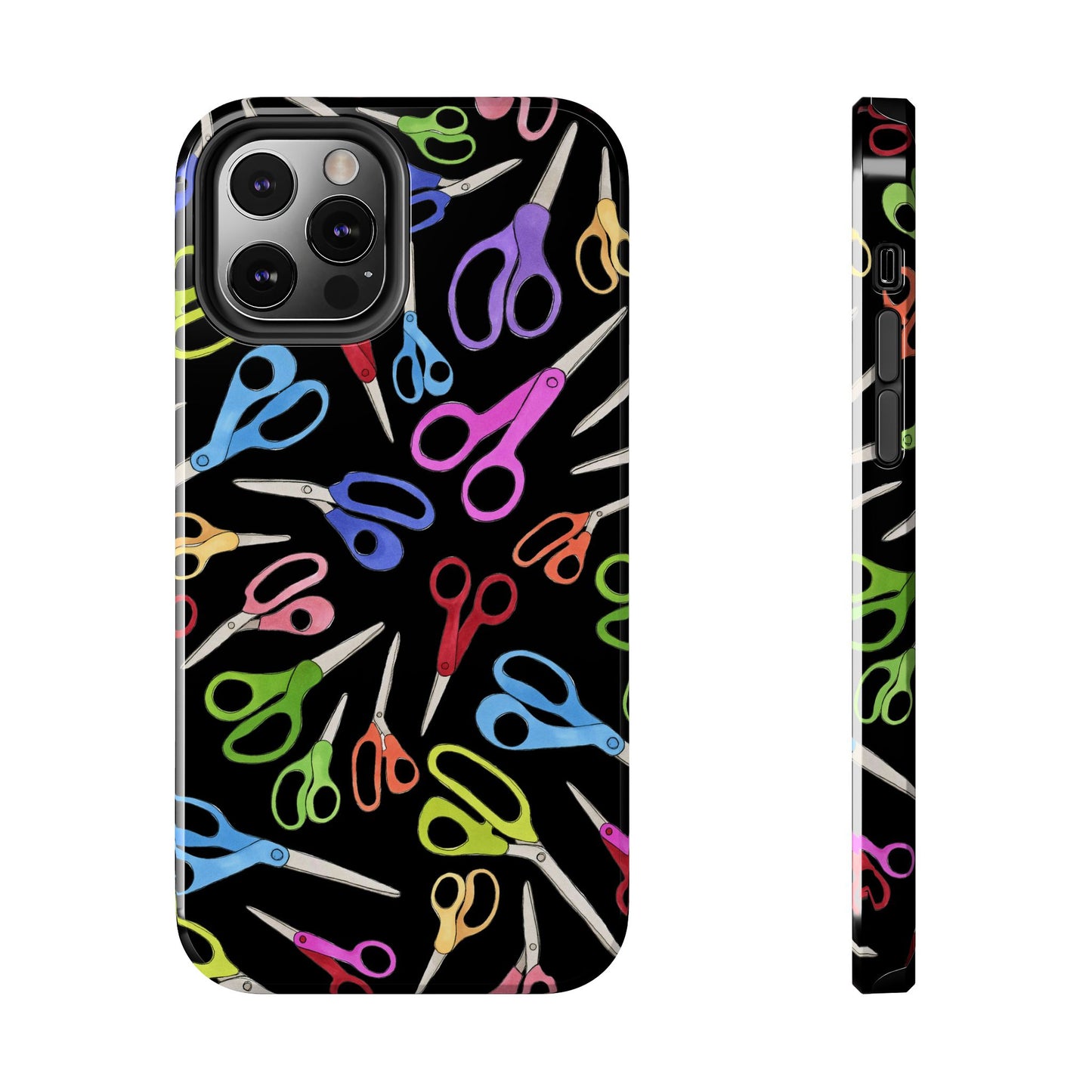 Shear Fun Black Phone Case