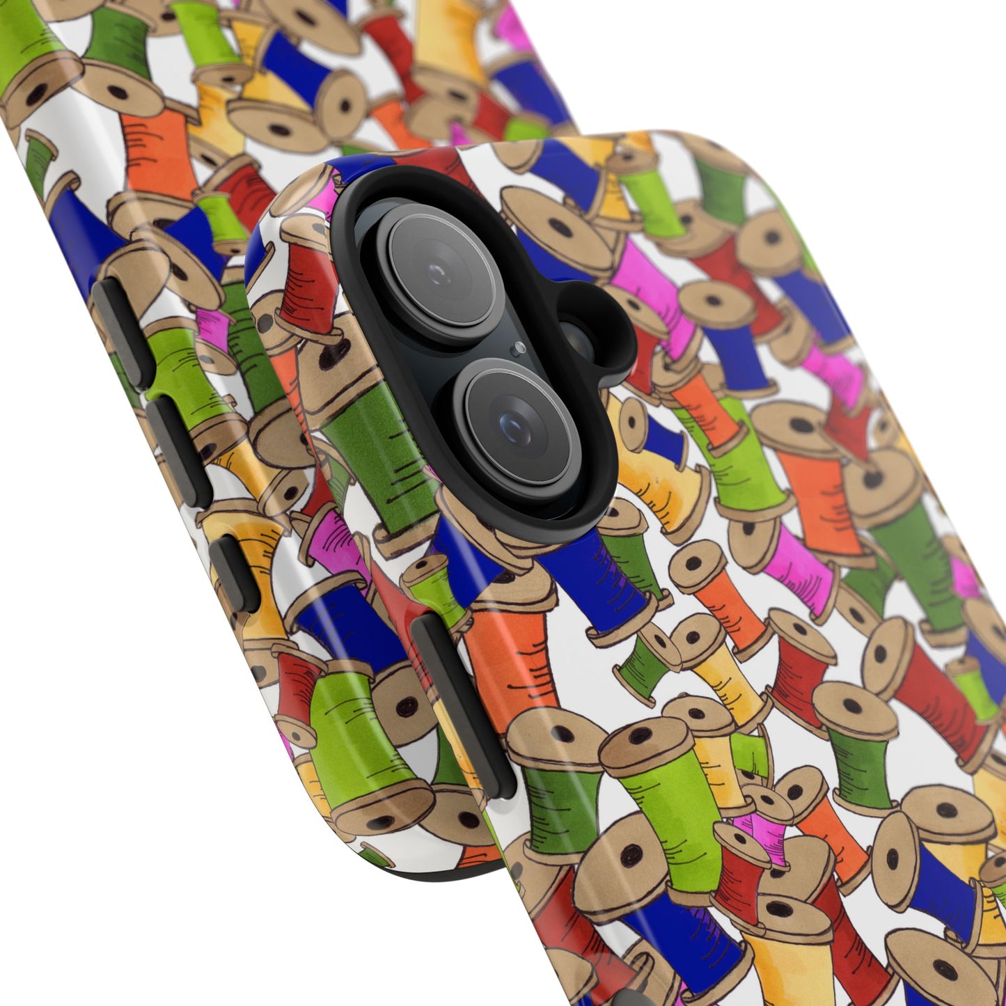 Spoolopoly White Phone Case