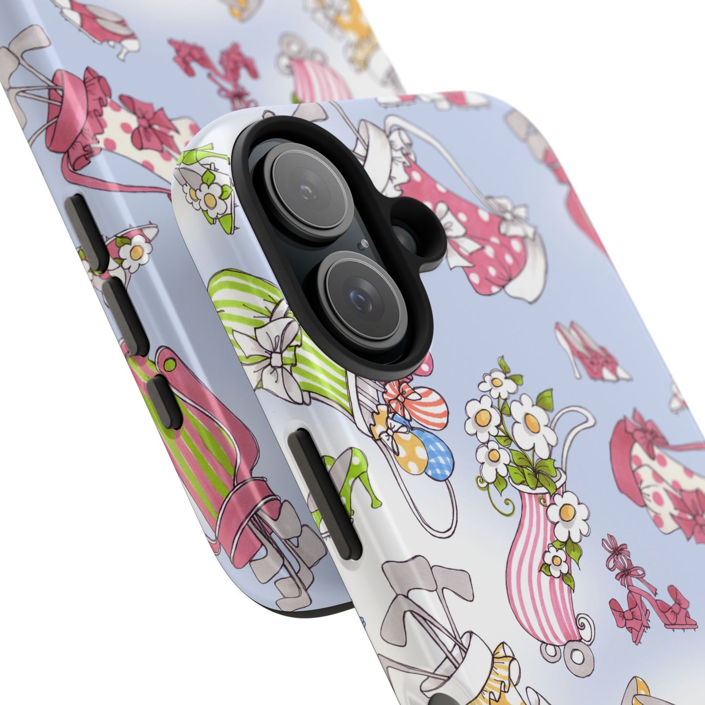 Bags & Shoes Blue Phone Case