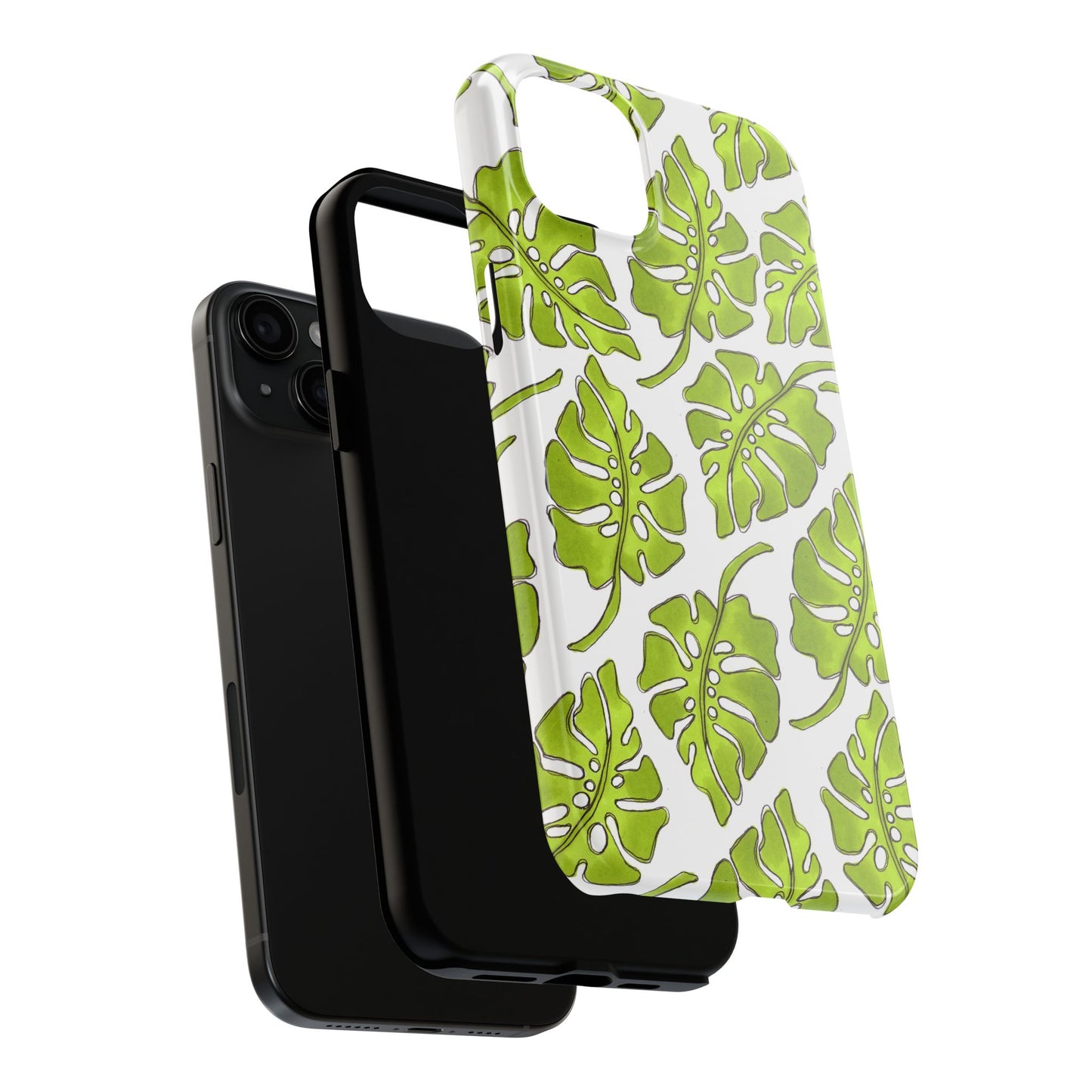 Big Leaf White Phone Case