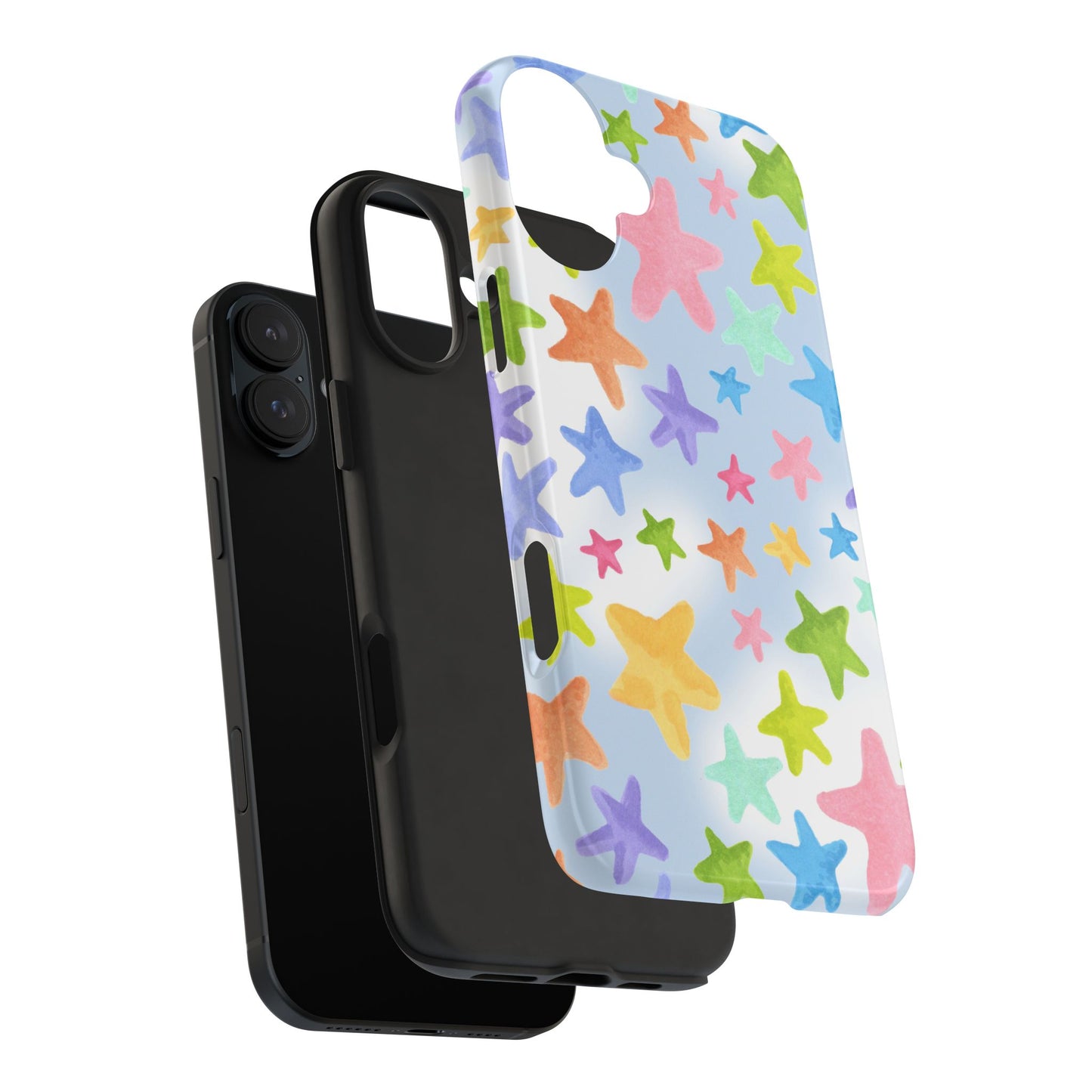 Happy Stars Blue Sky Phone Case
