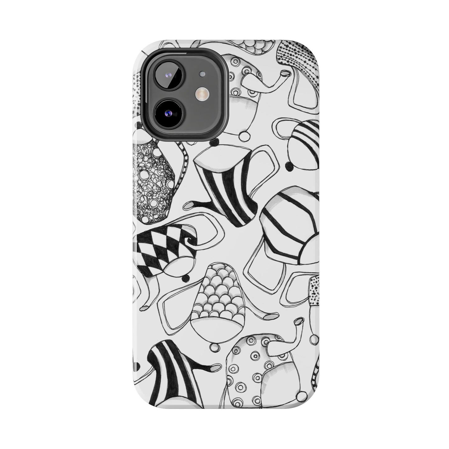Coffee, Tea Anyone? White Phone Case