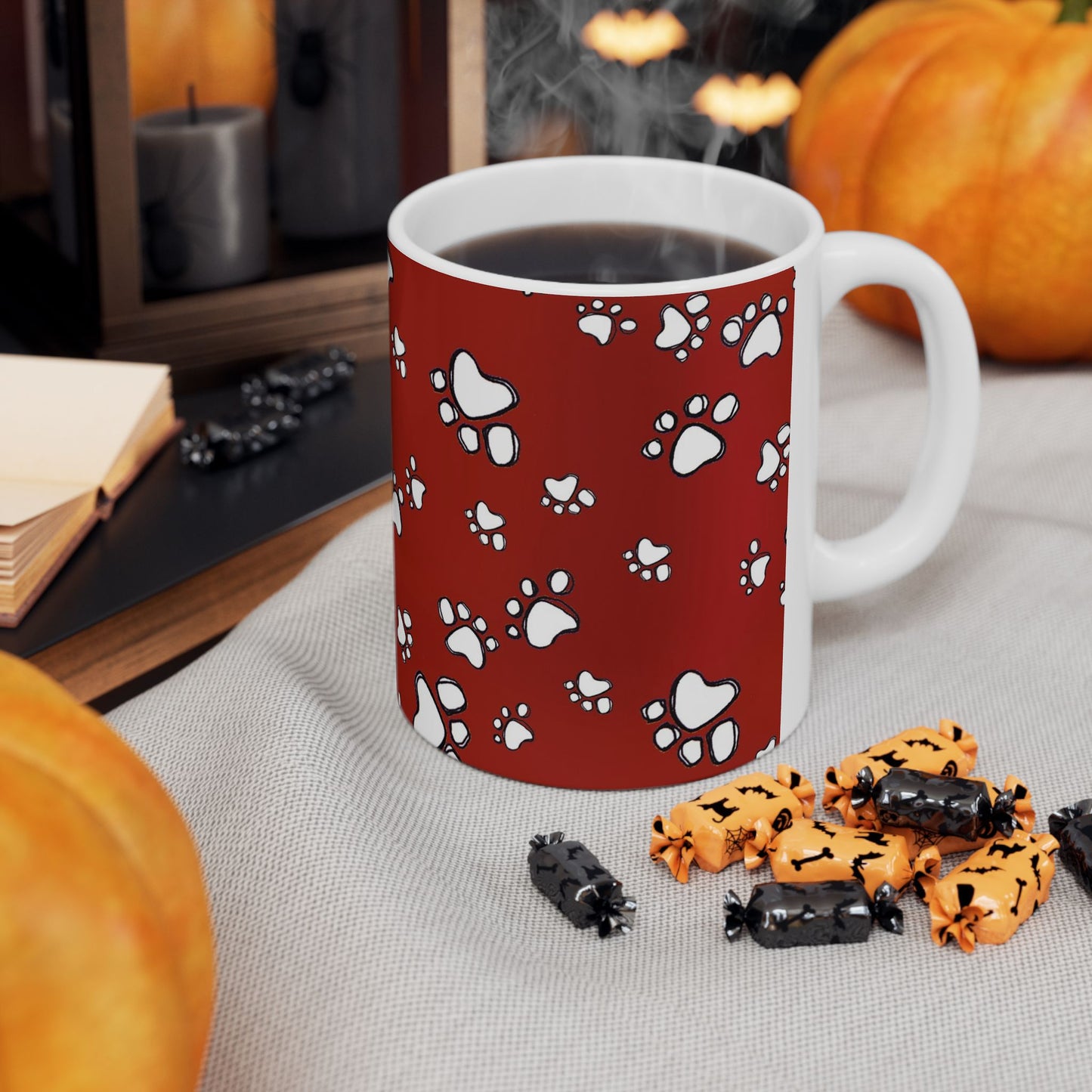 Paw Flakes Red Cup