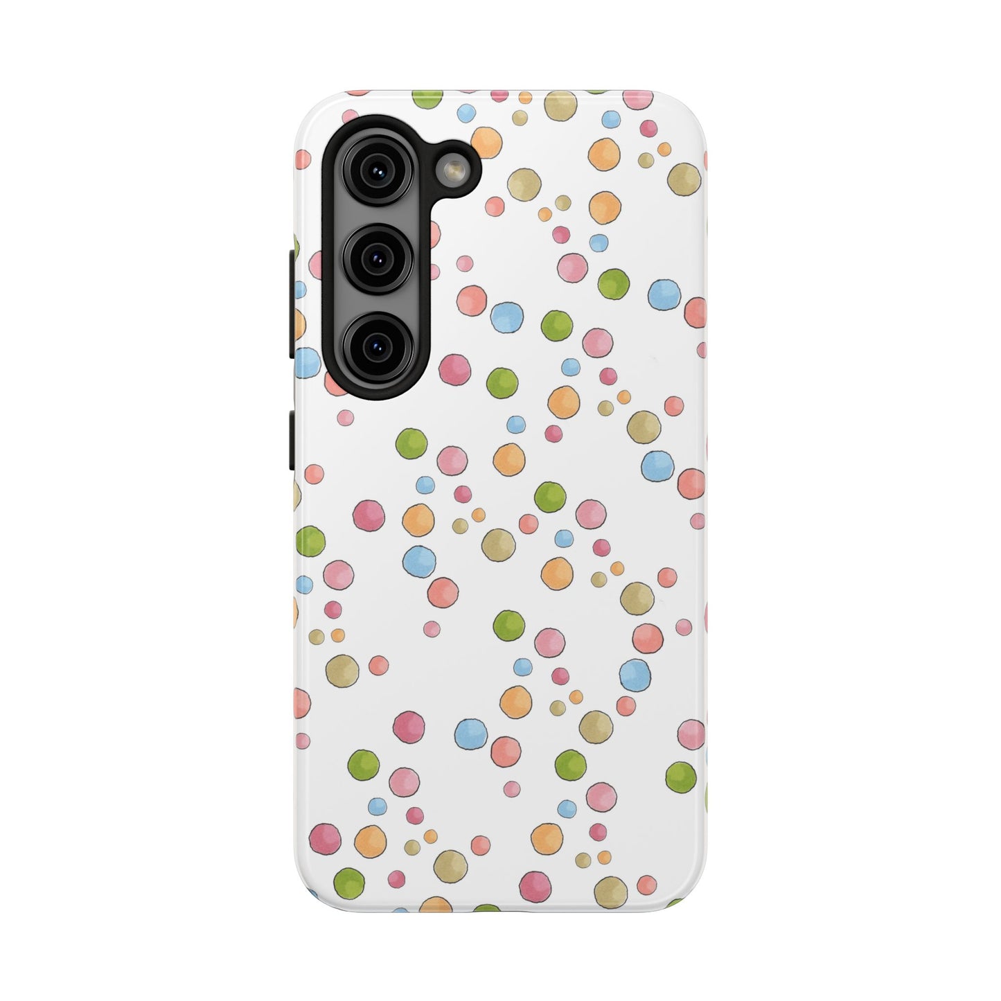 Clown Dots White Phone Case