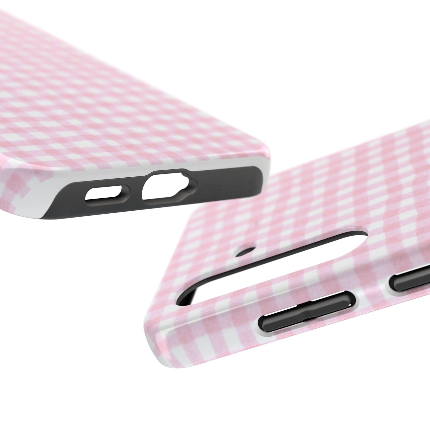 Wonky Chipper Check Pink Phone Case