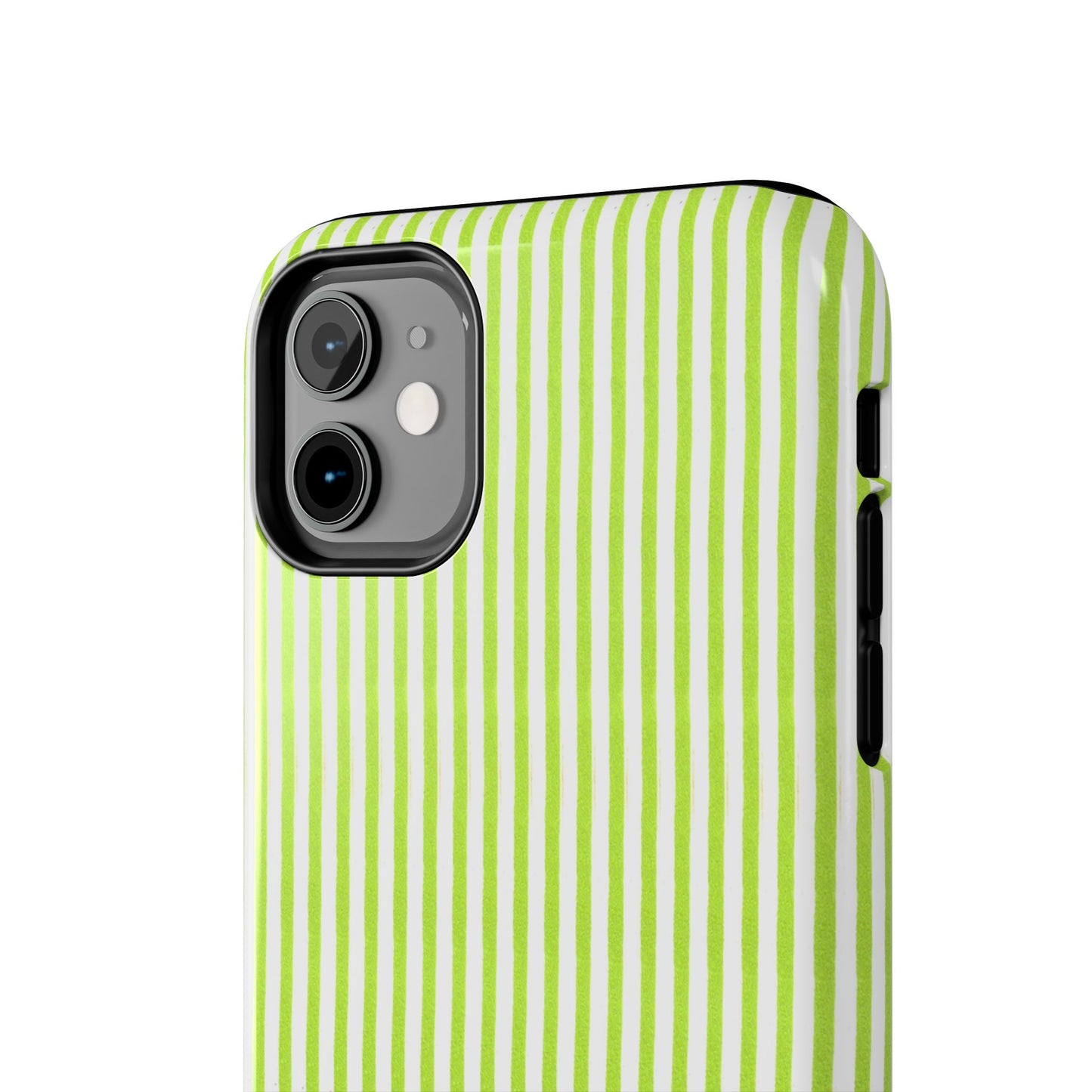 Golf Stripe Lime Phone Case