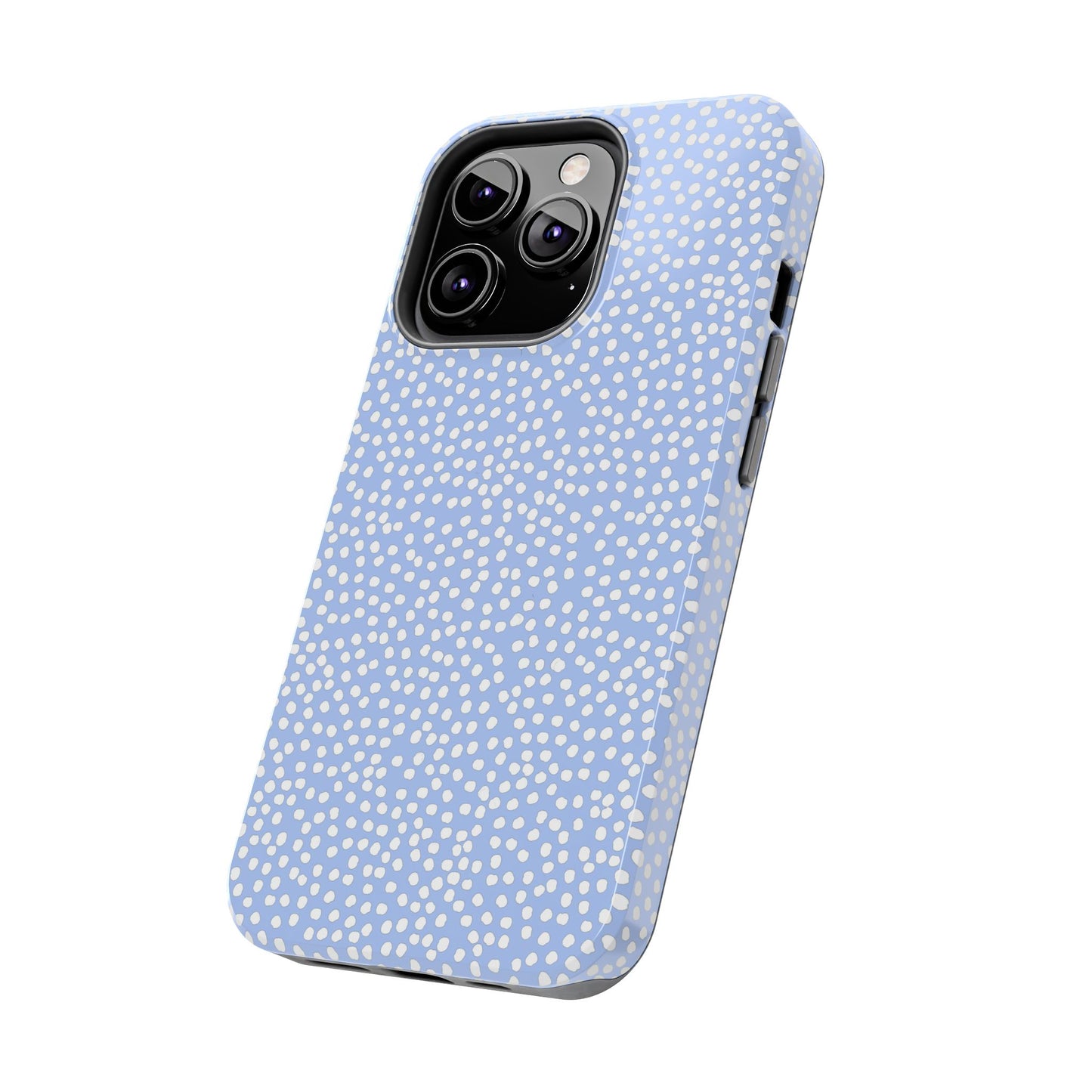 Bitty Dots Blue / White Phone Case