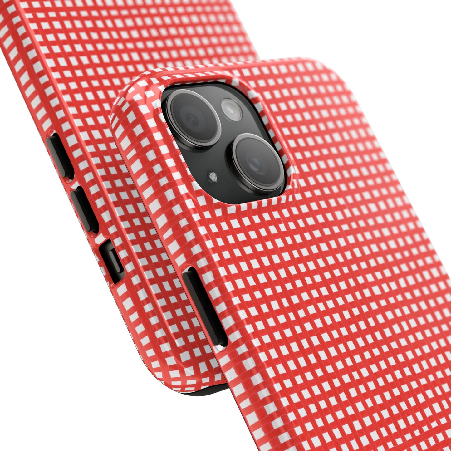Chipper Check Red Phone Case