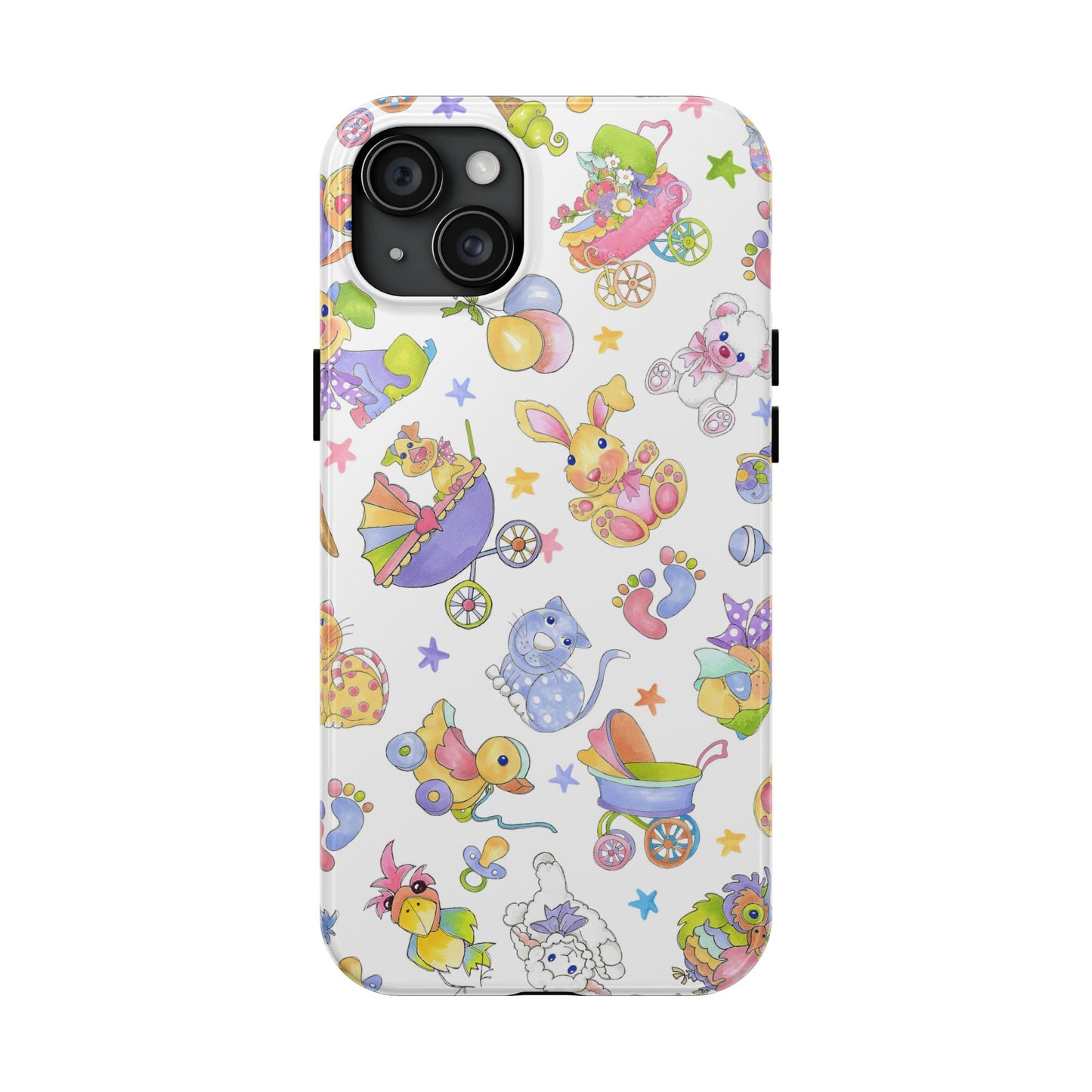 Busy Baby White Phone Case