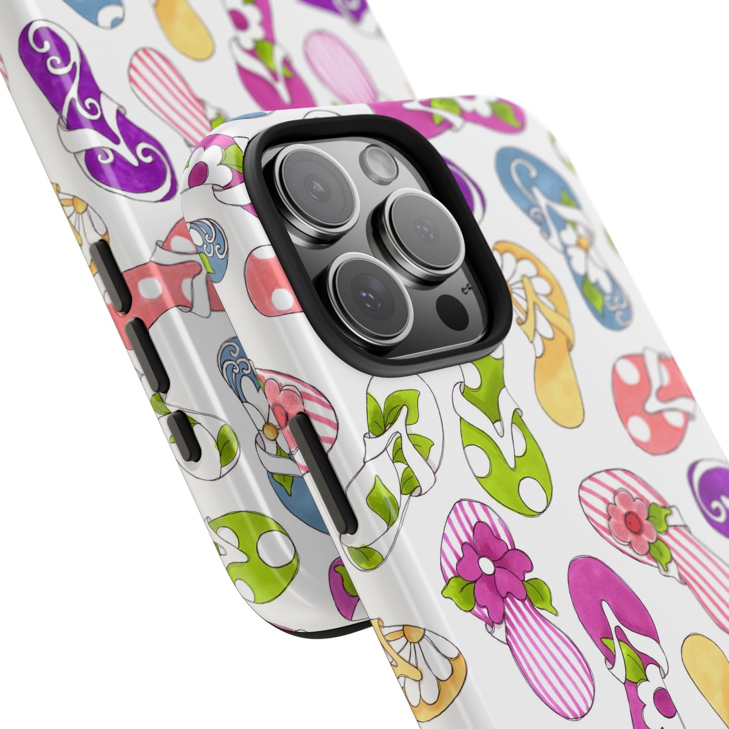 Flip Flops White Phone Case