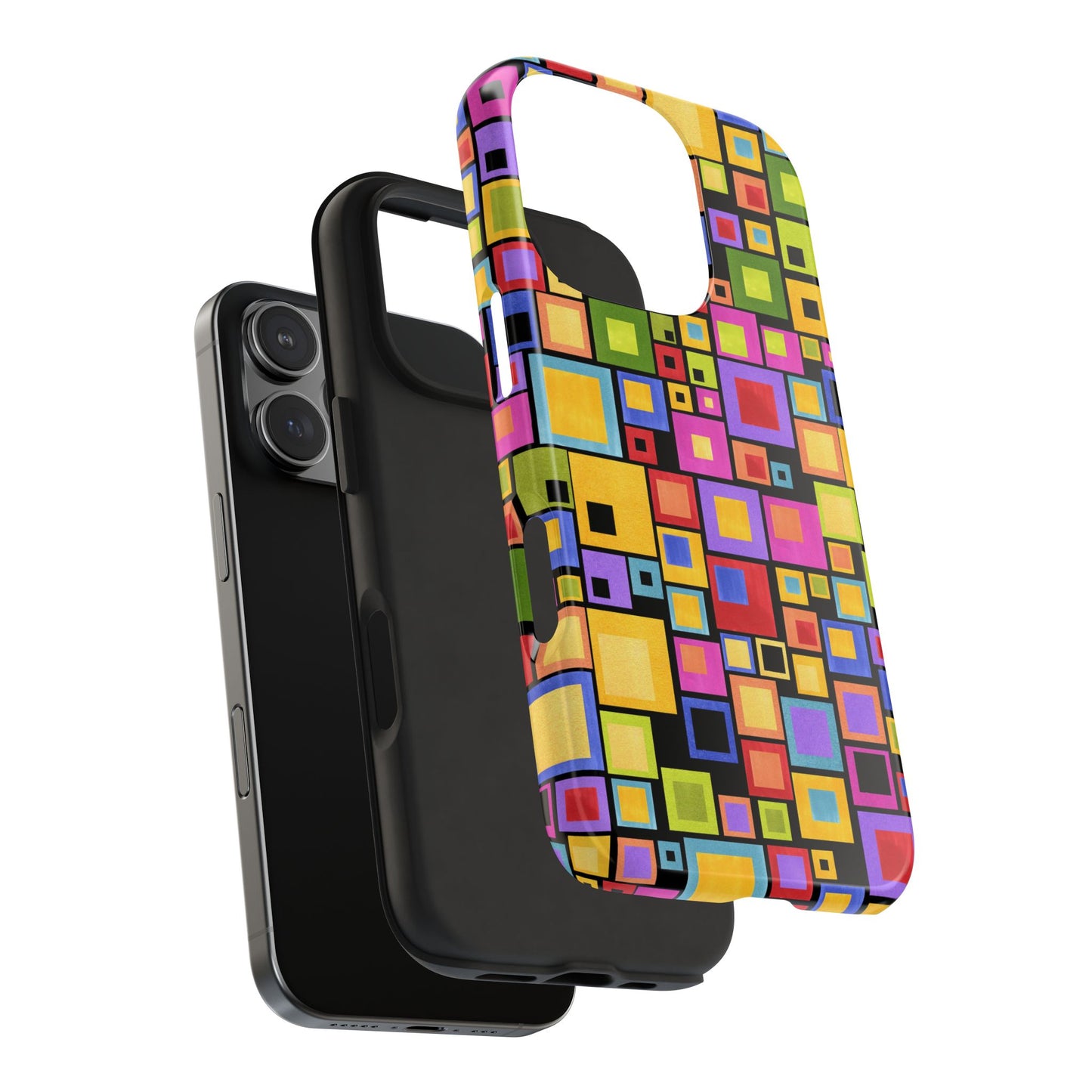 Blocksalot Black Phone Case