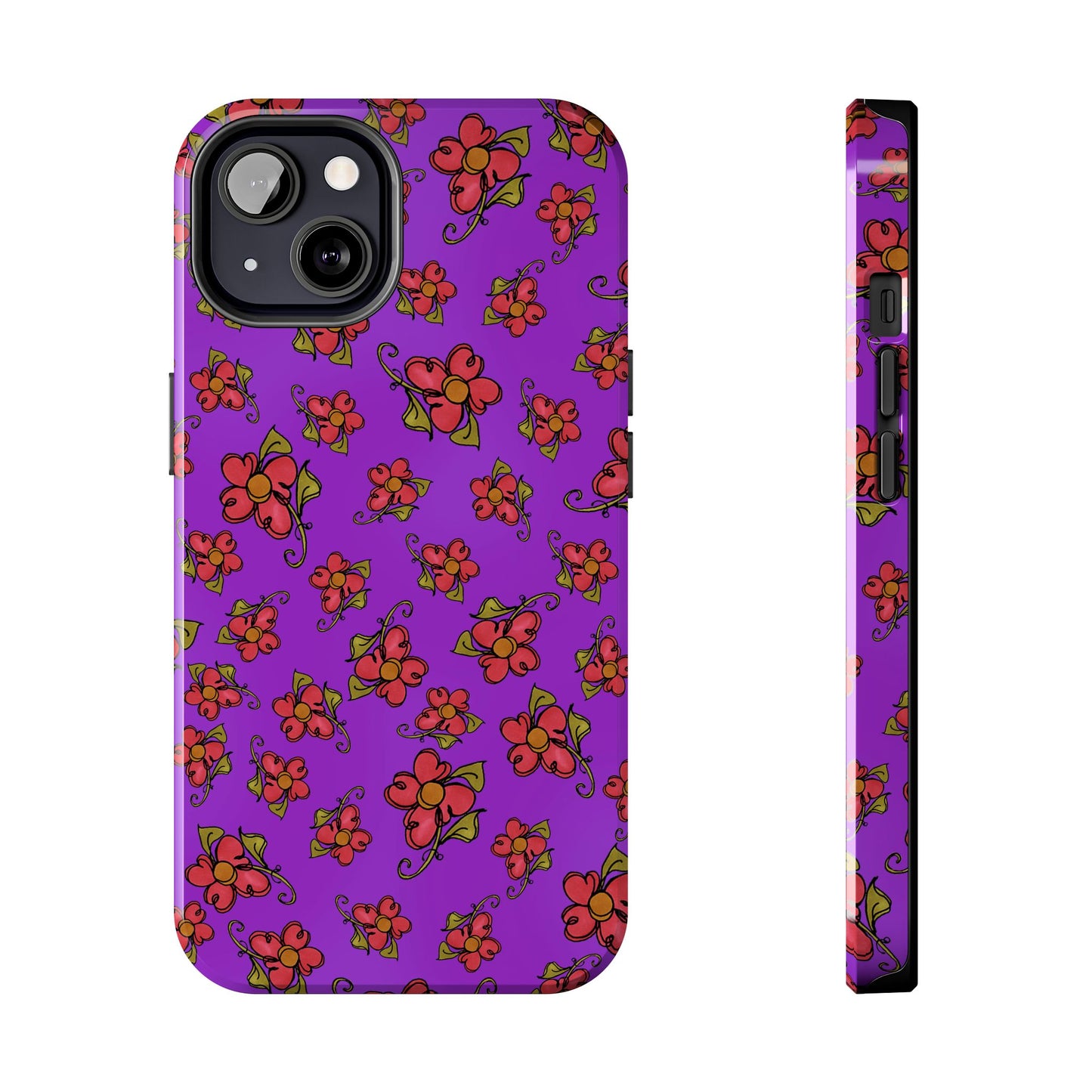 Daisy Caper Purple Phone Case