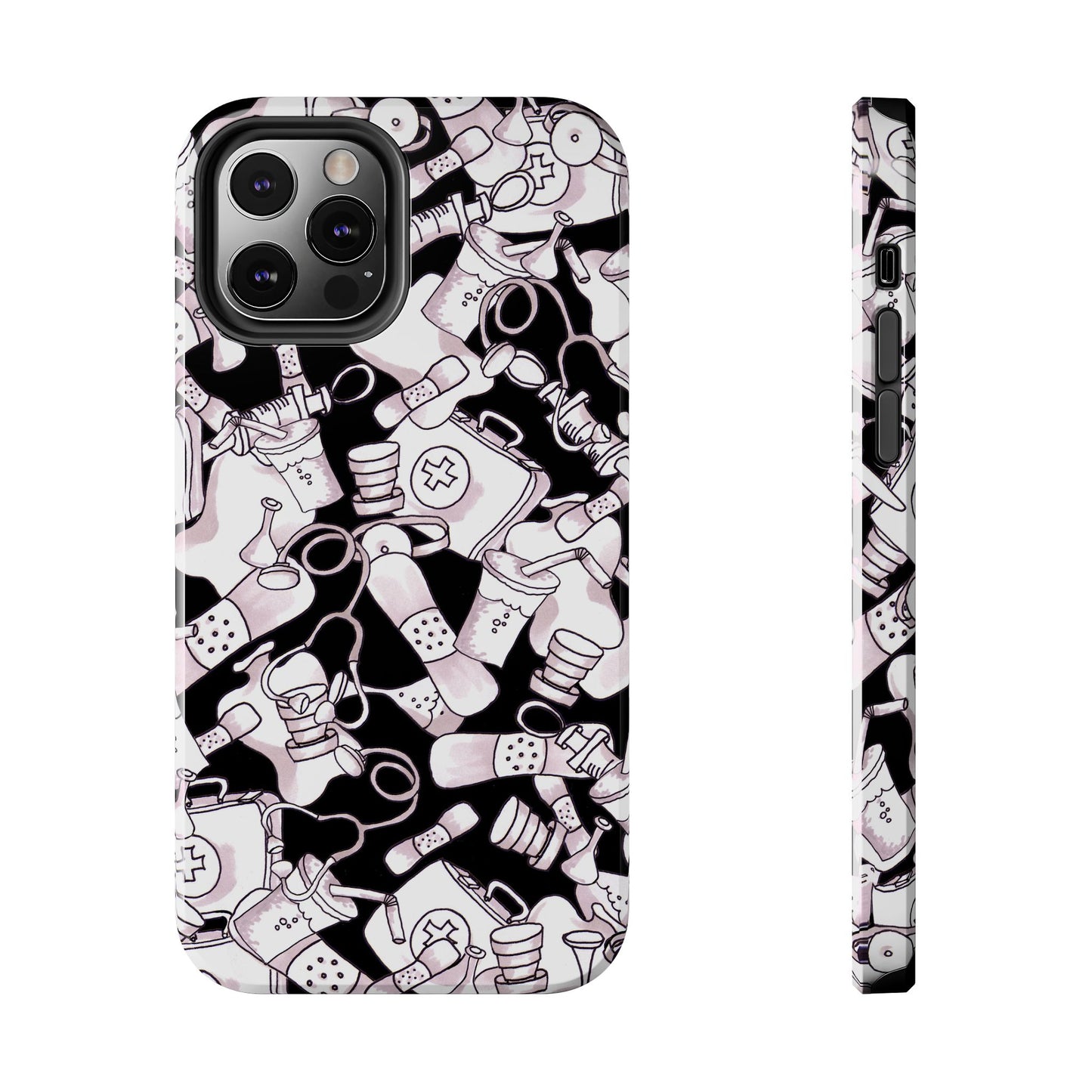 Med Stuff Black Phone Case