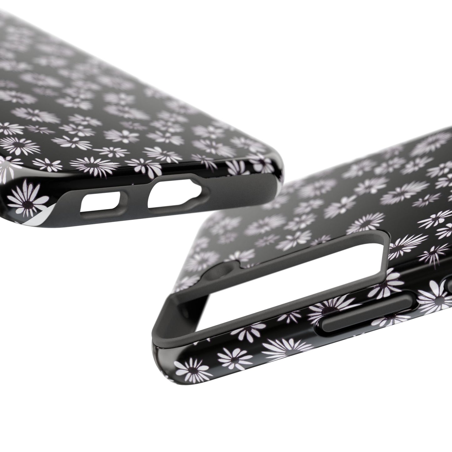 Random Daisy Black / White Phone Case
