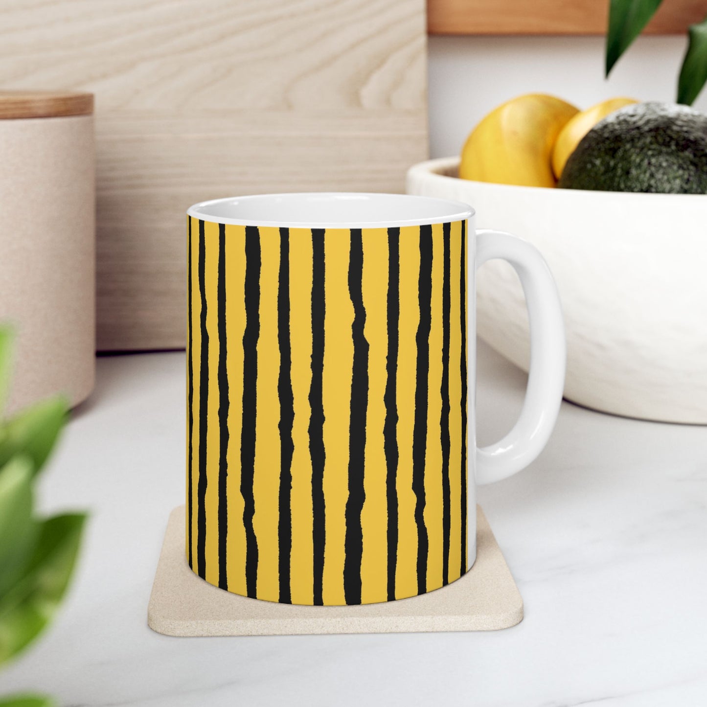 Sorta Stripe Gold / Black Cup