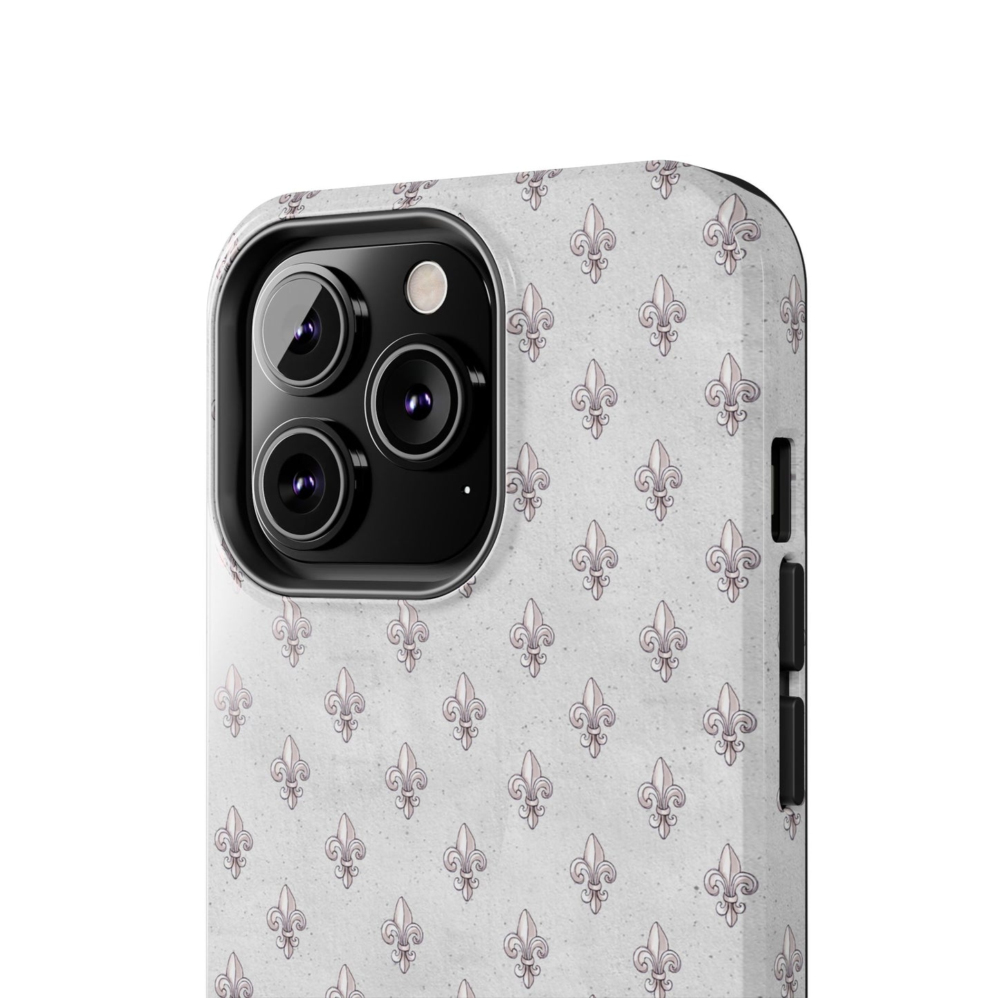 Fleurs Silver Phone Case