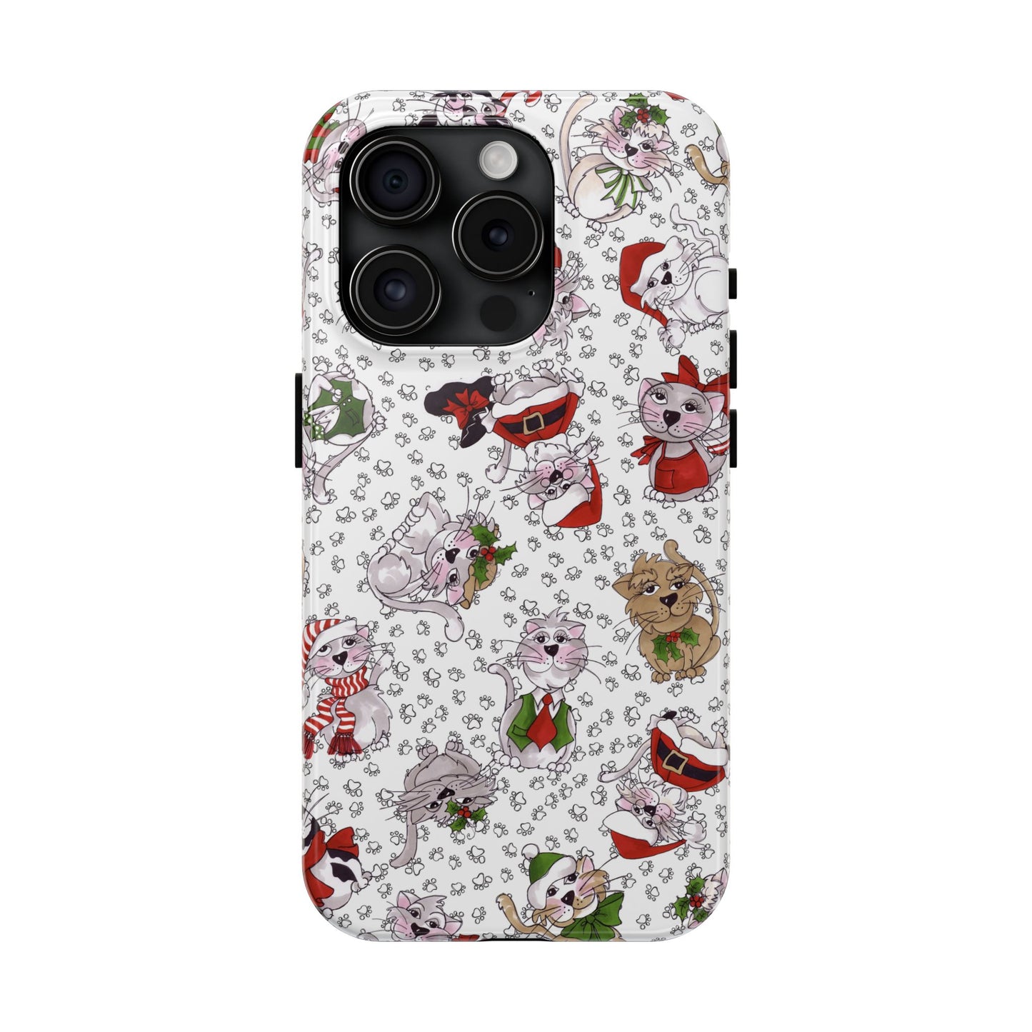 Kitty Blizzard White Phone Case