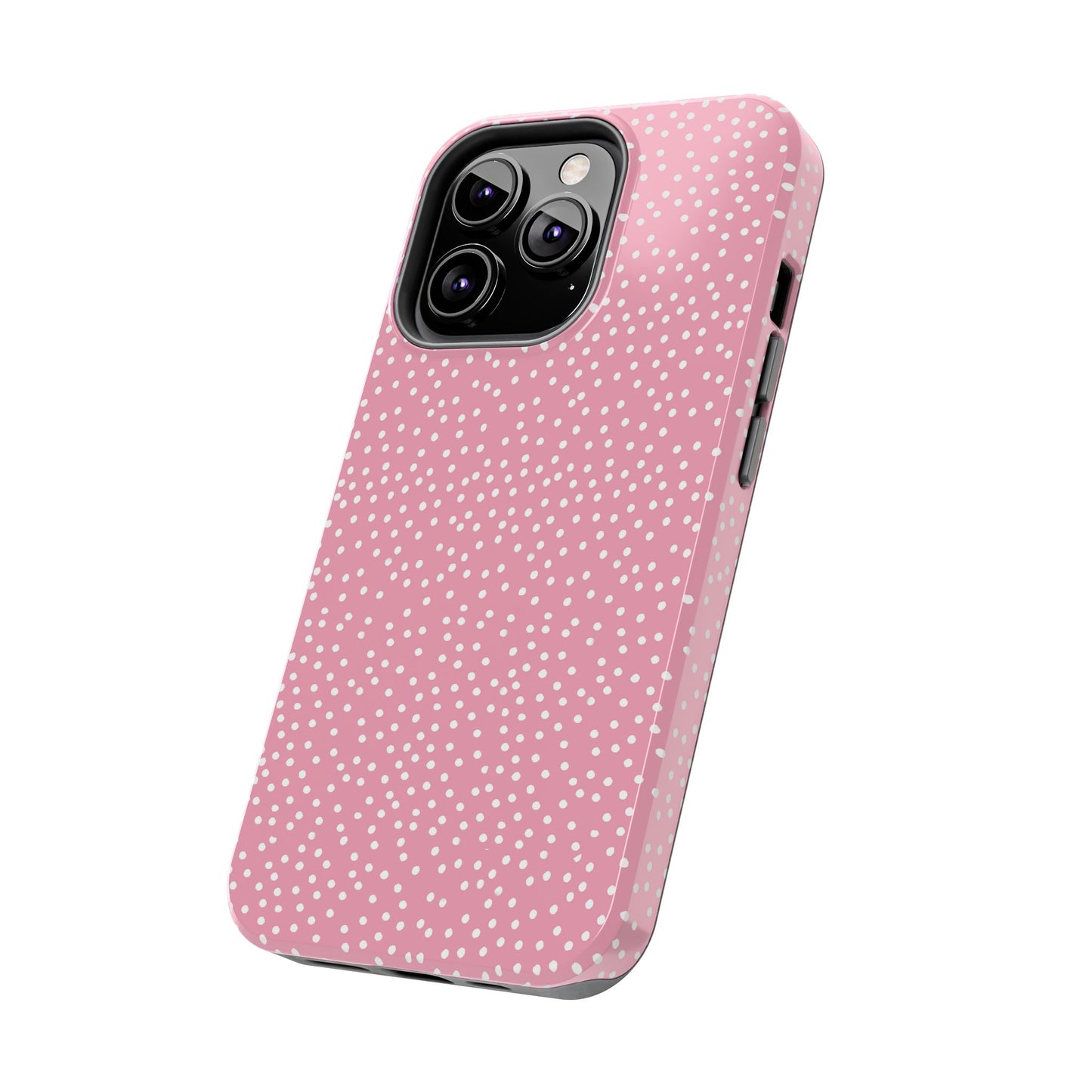 Dottible Pink / White Phone Case