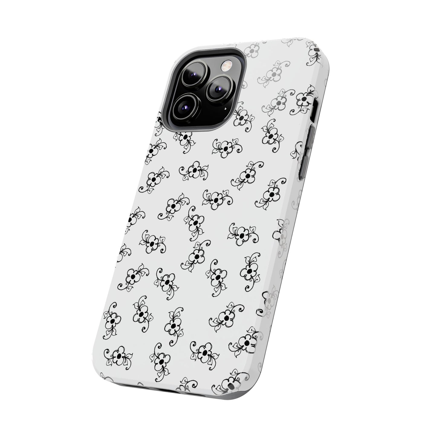 Favorite Daisies White / Black Phone Case