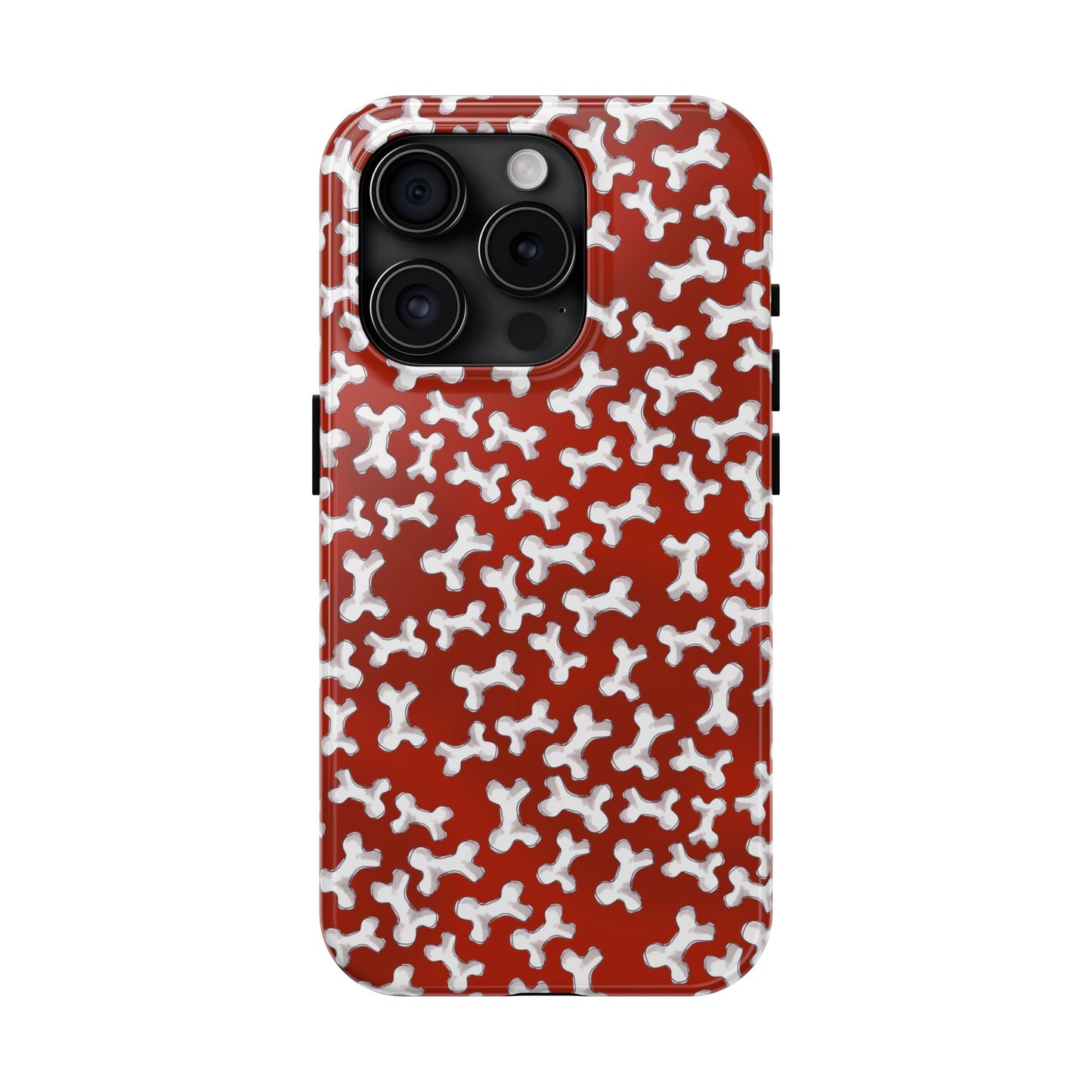 Bones a Lot Red Phone Case