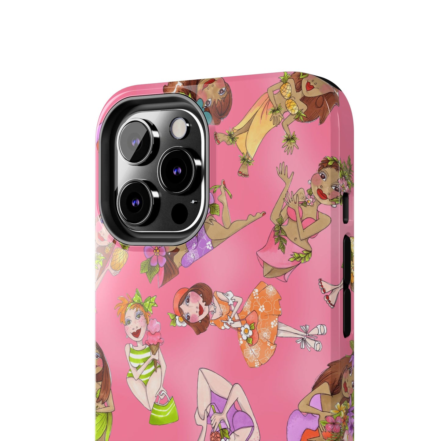 Island Toss Pink Phone Case