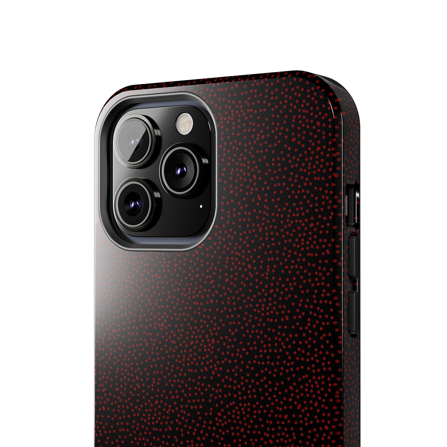 Mini Dot Black / Red Phone Case
