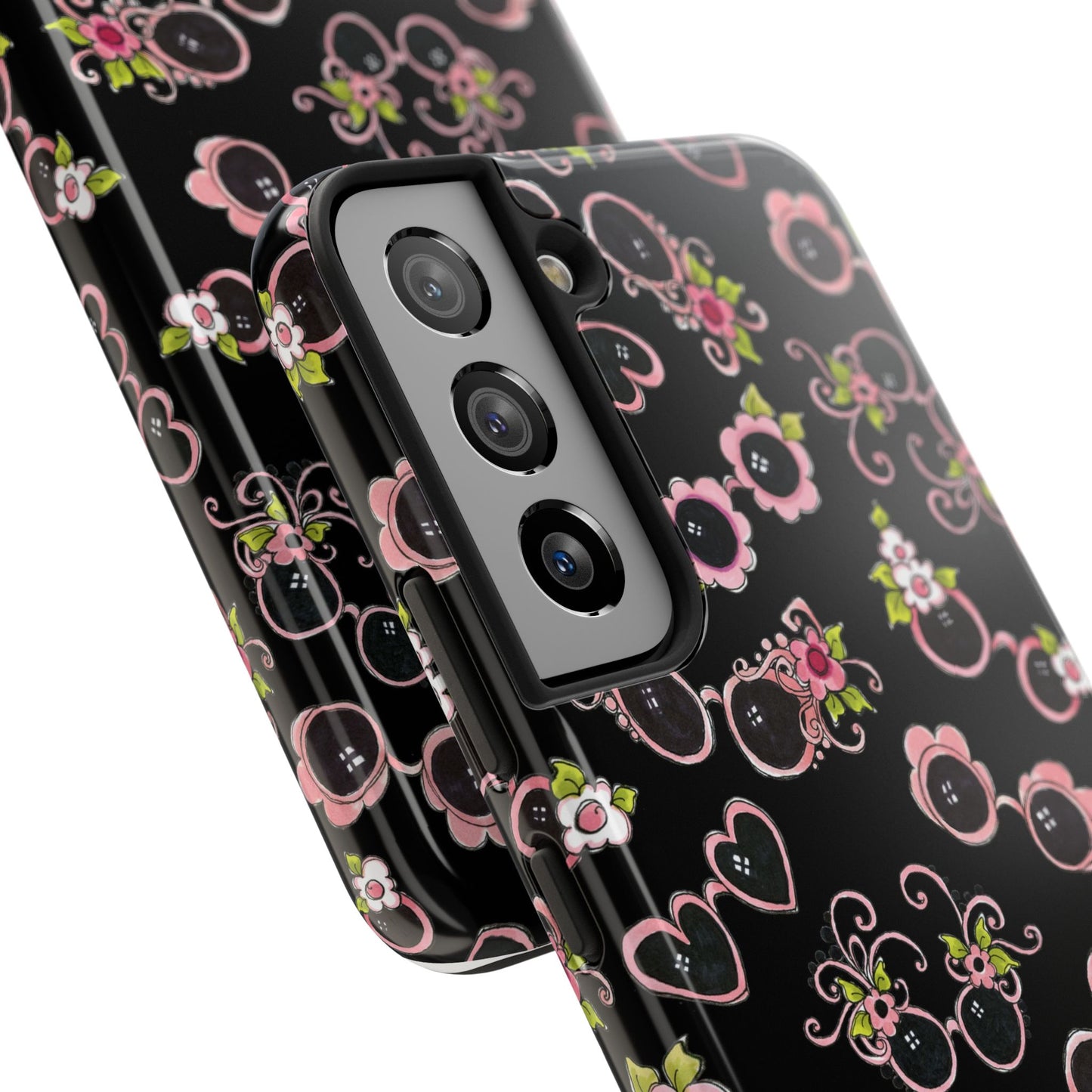 Tossed Shades Black Phone Case