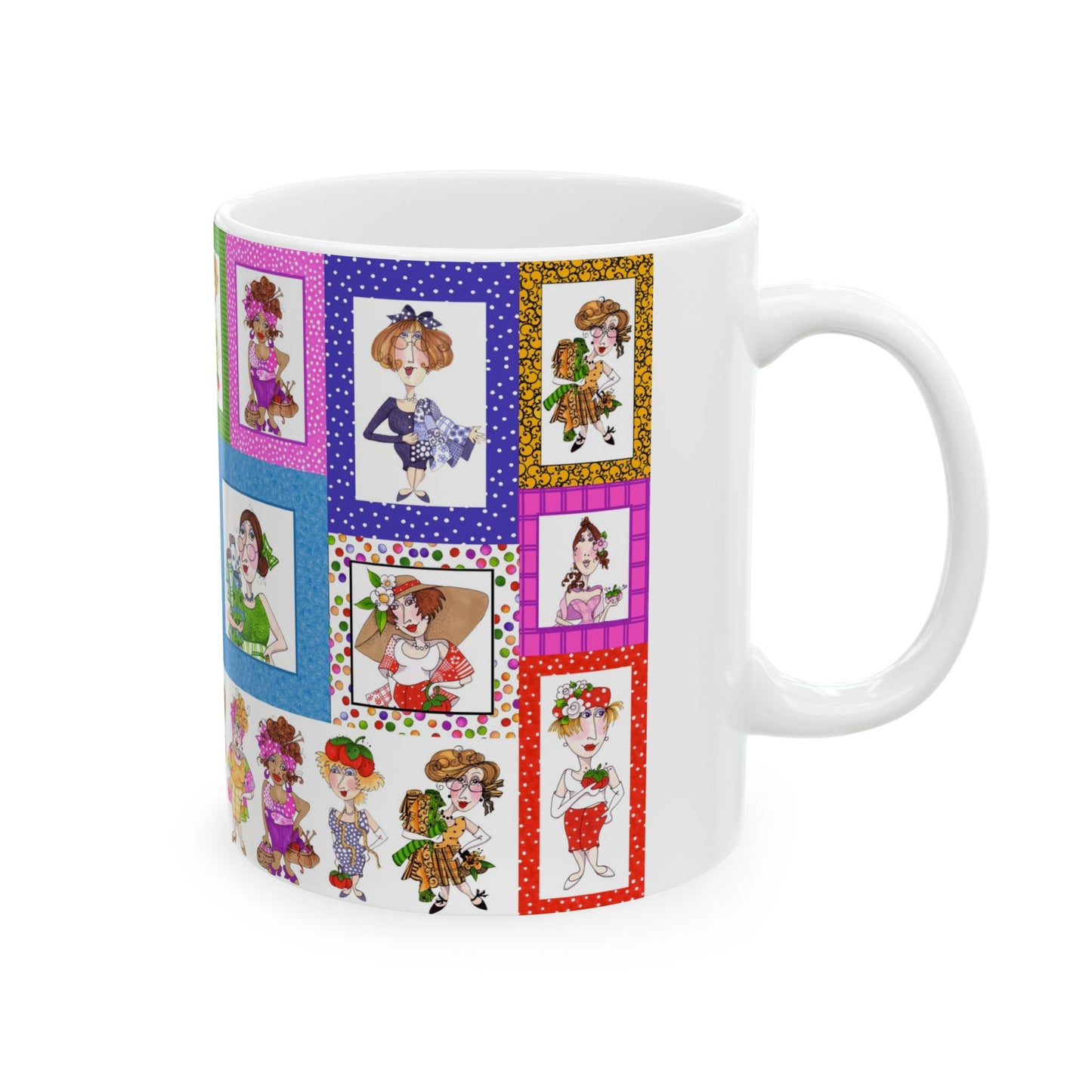 Fun Ladies White Cup