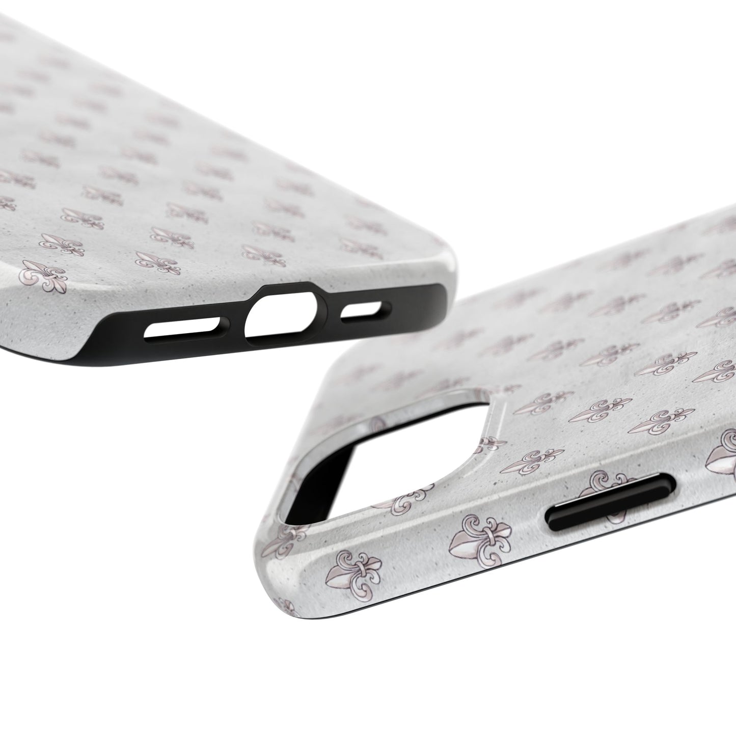 Fleurs Silver Phone Case