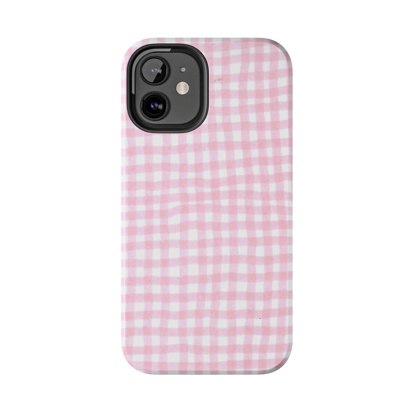 Wonky Chipper Check Pink Phone Case