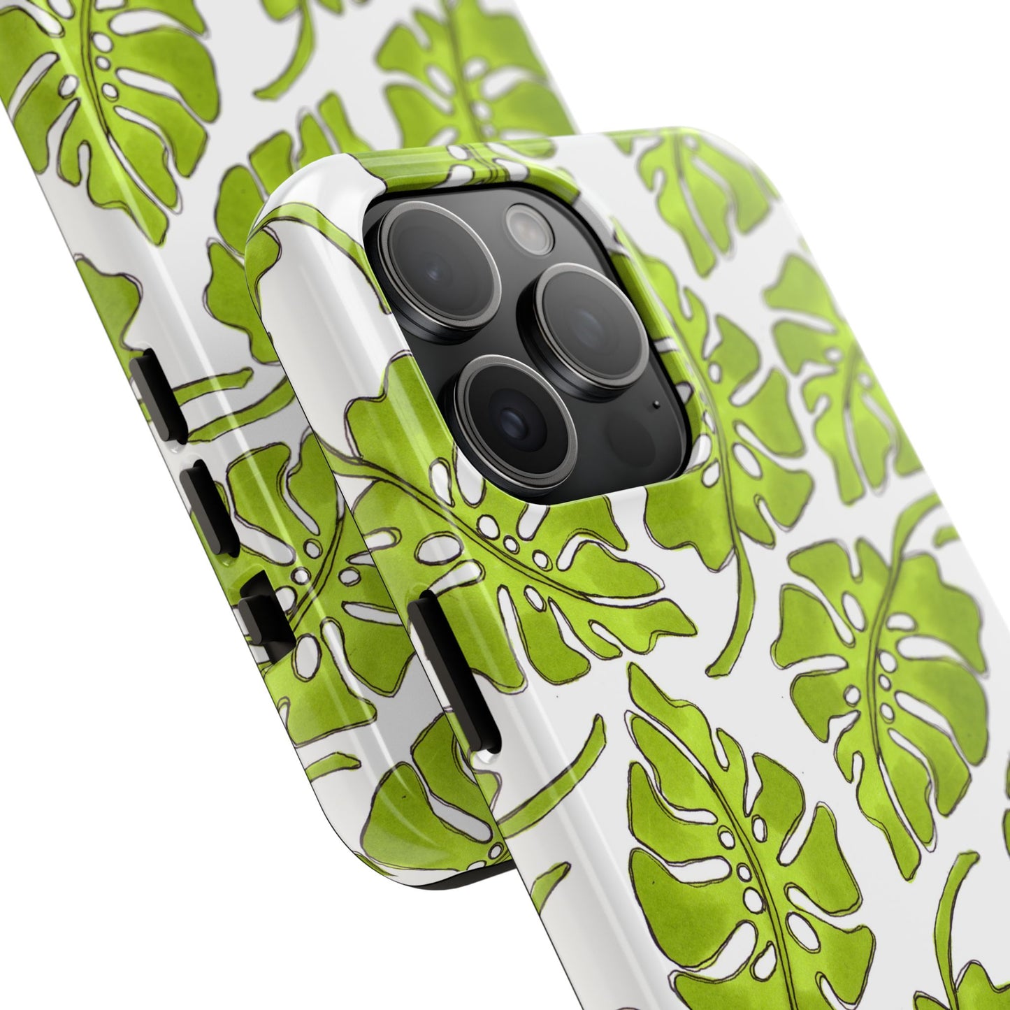 Big Leaf White Phone Case