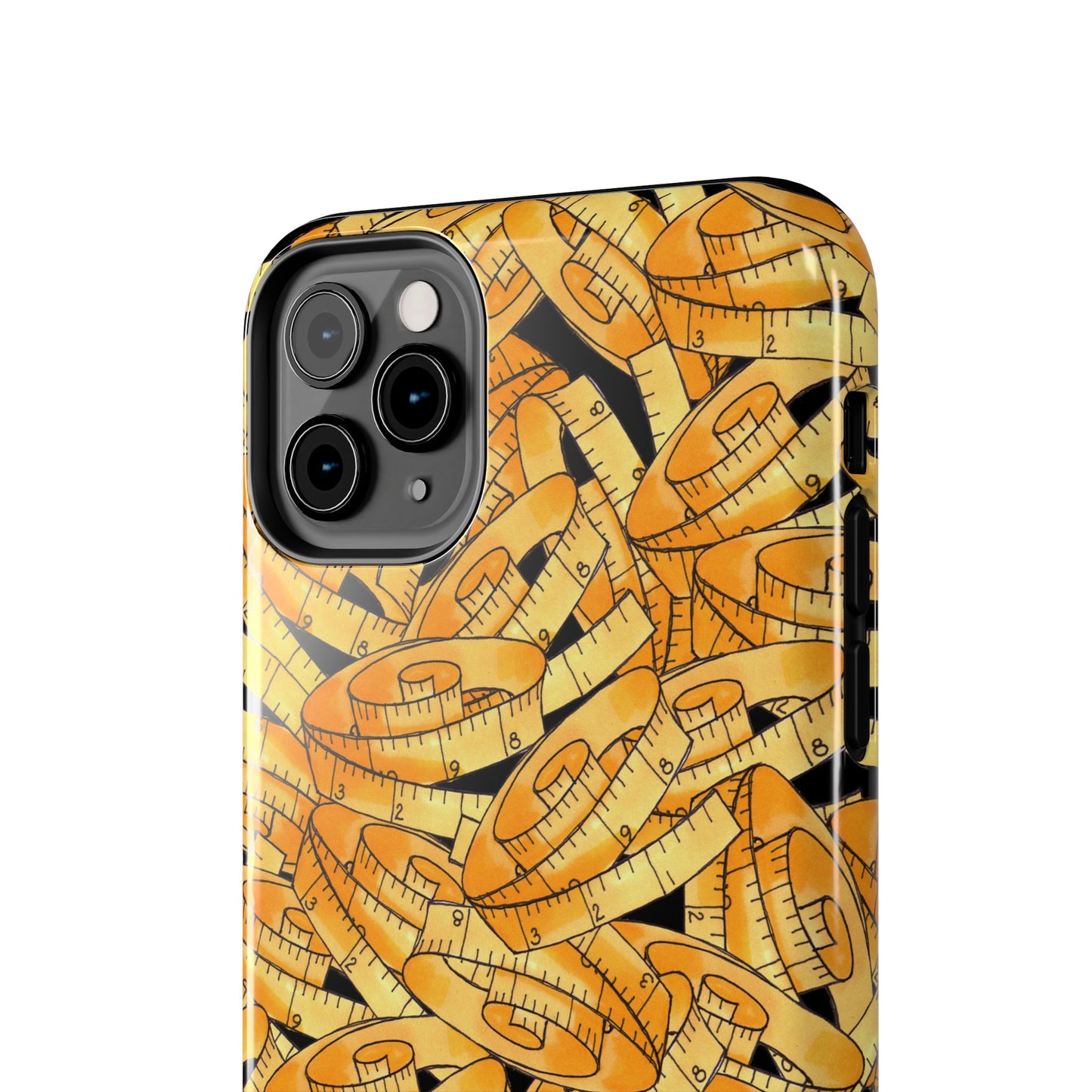 Tape Storm Black / Yellow Phone Case