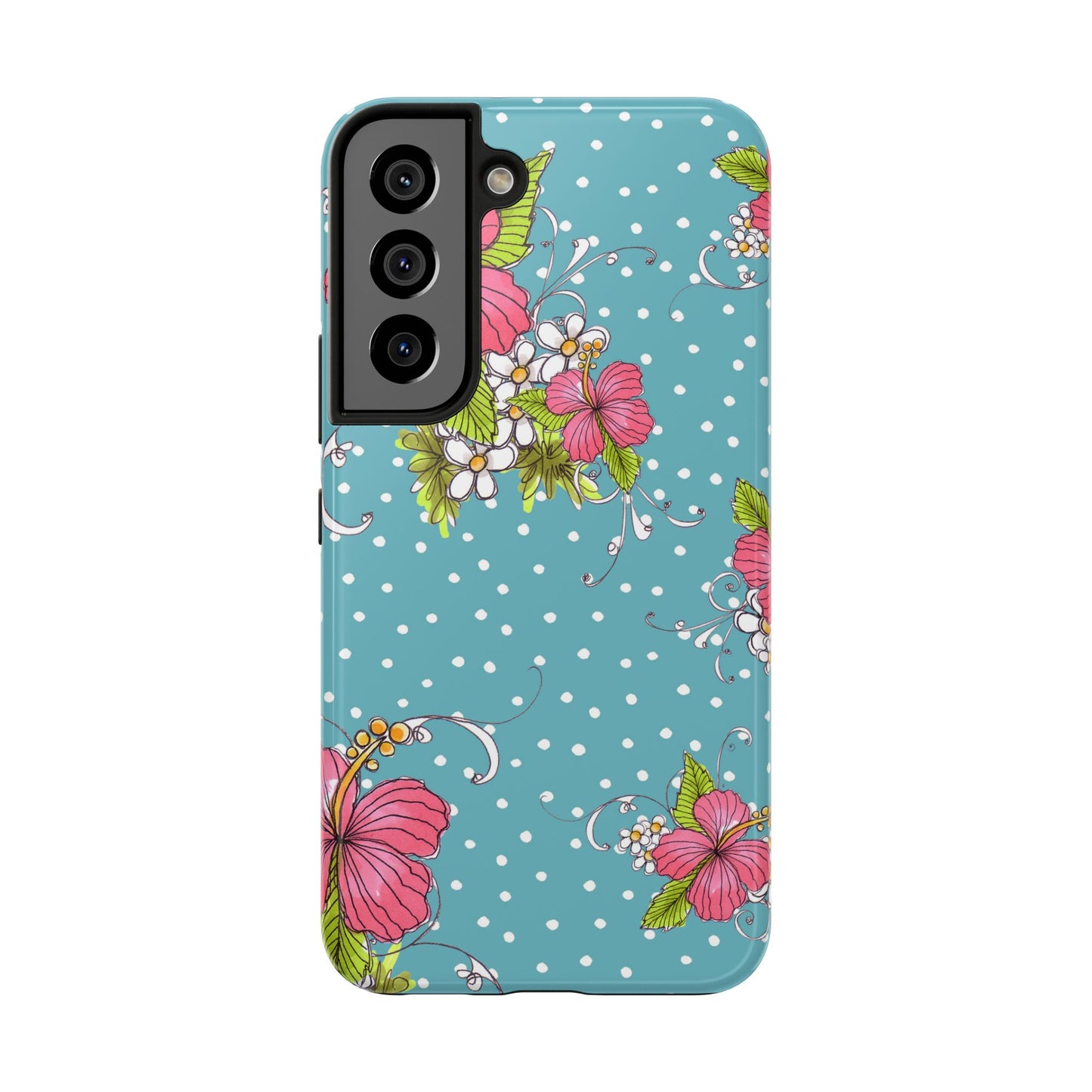 Lady Luau Turquoise Phone Case