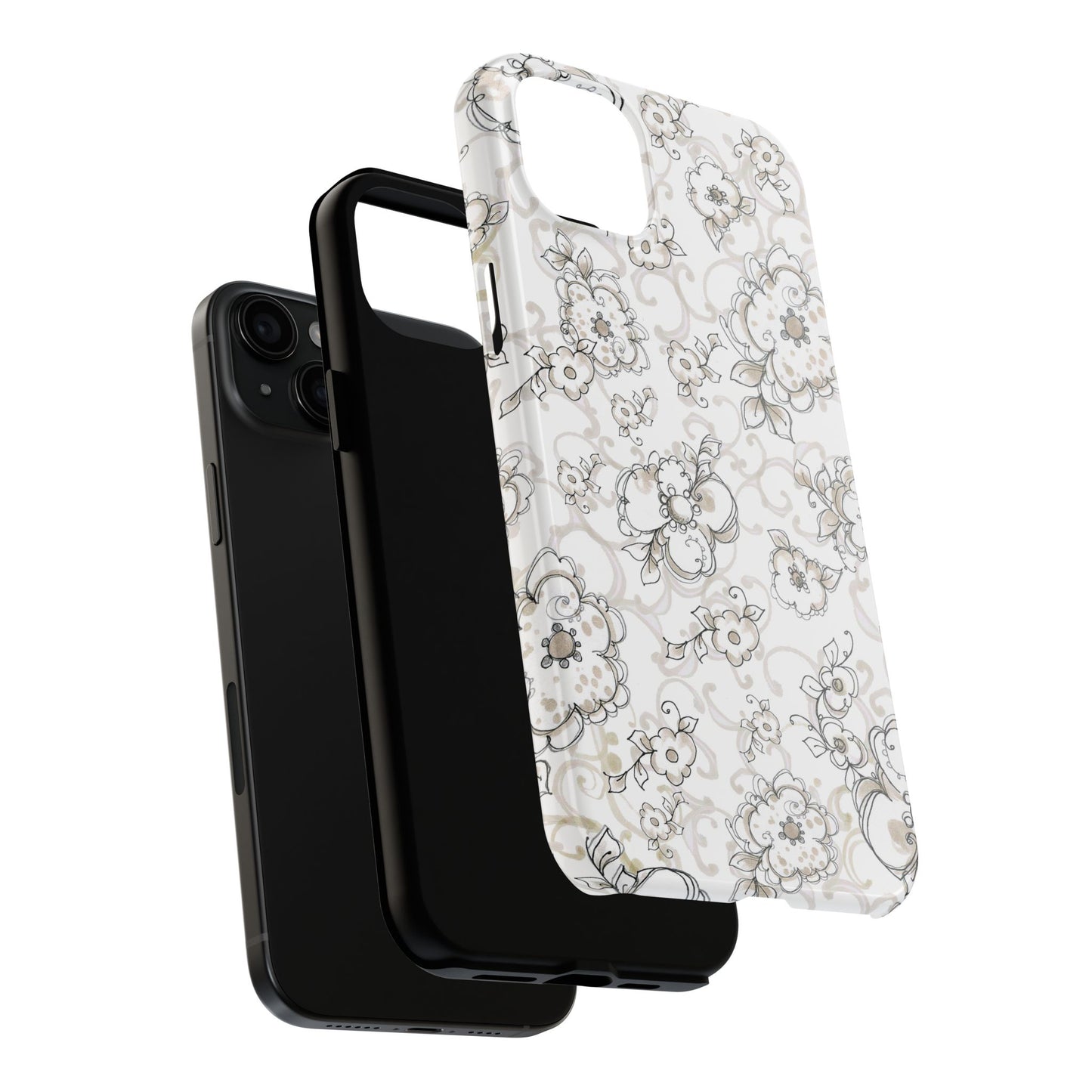 Angel Flowers Phone Case