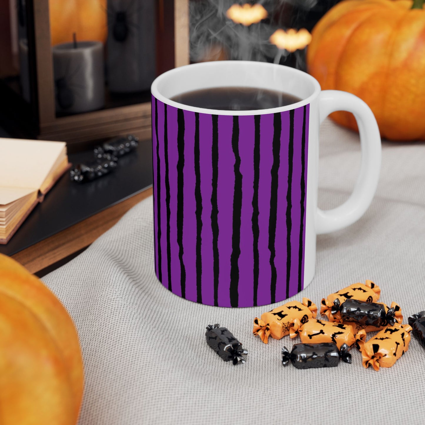 Sorta Stripe Purple / Black Cup