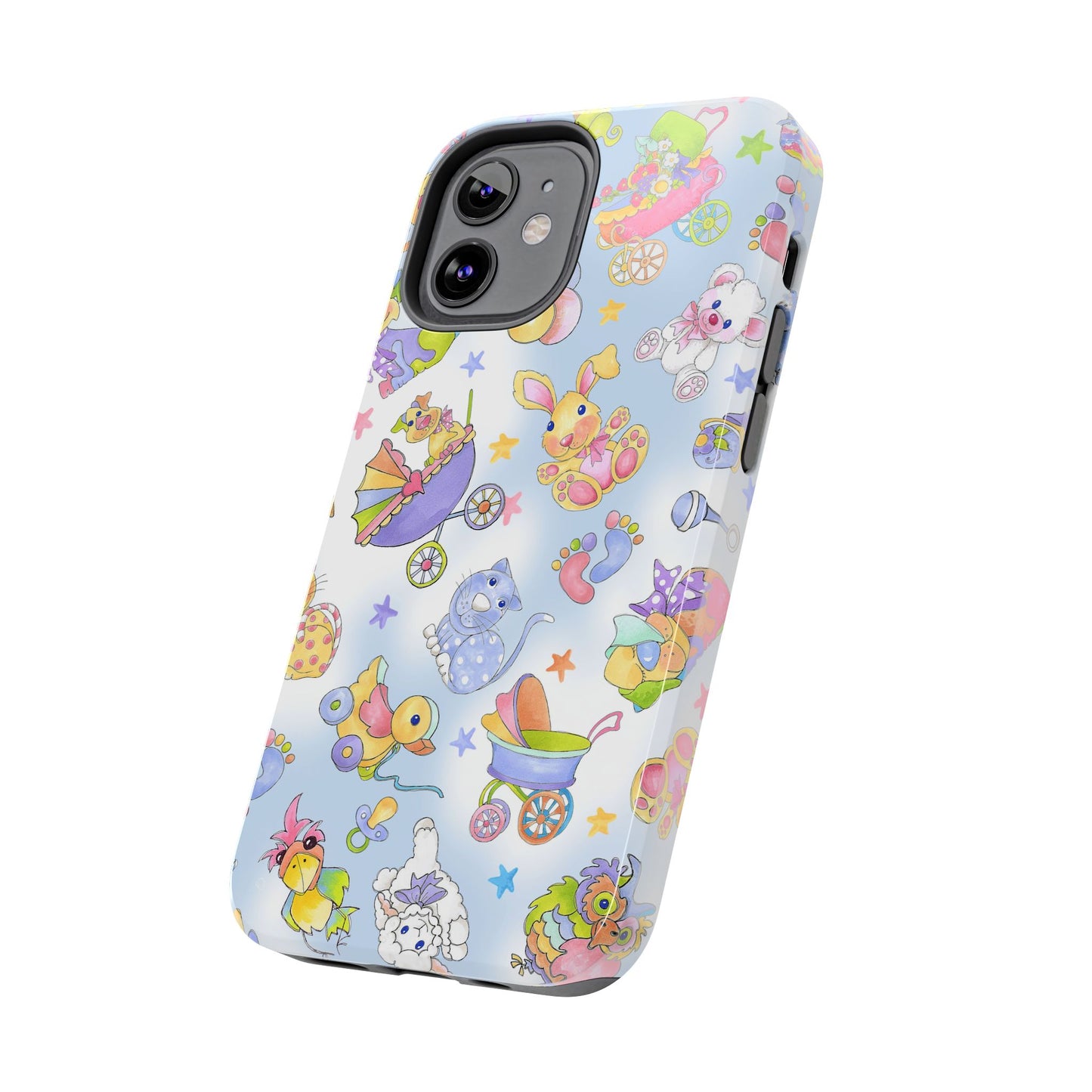 Busy Baby Blue Sky Phone Case