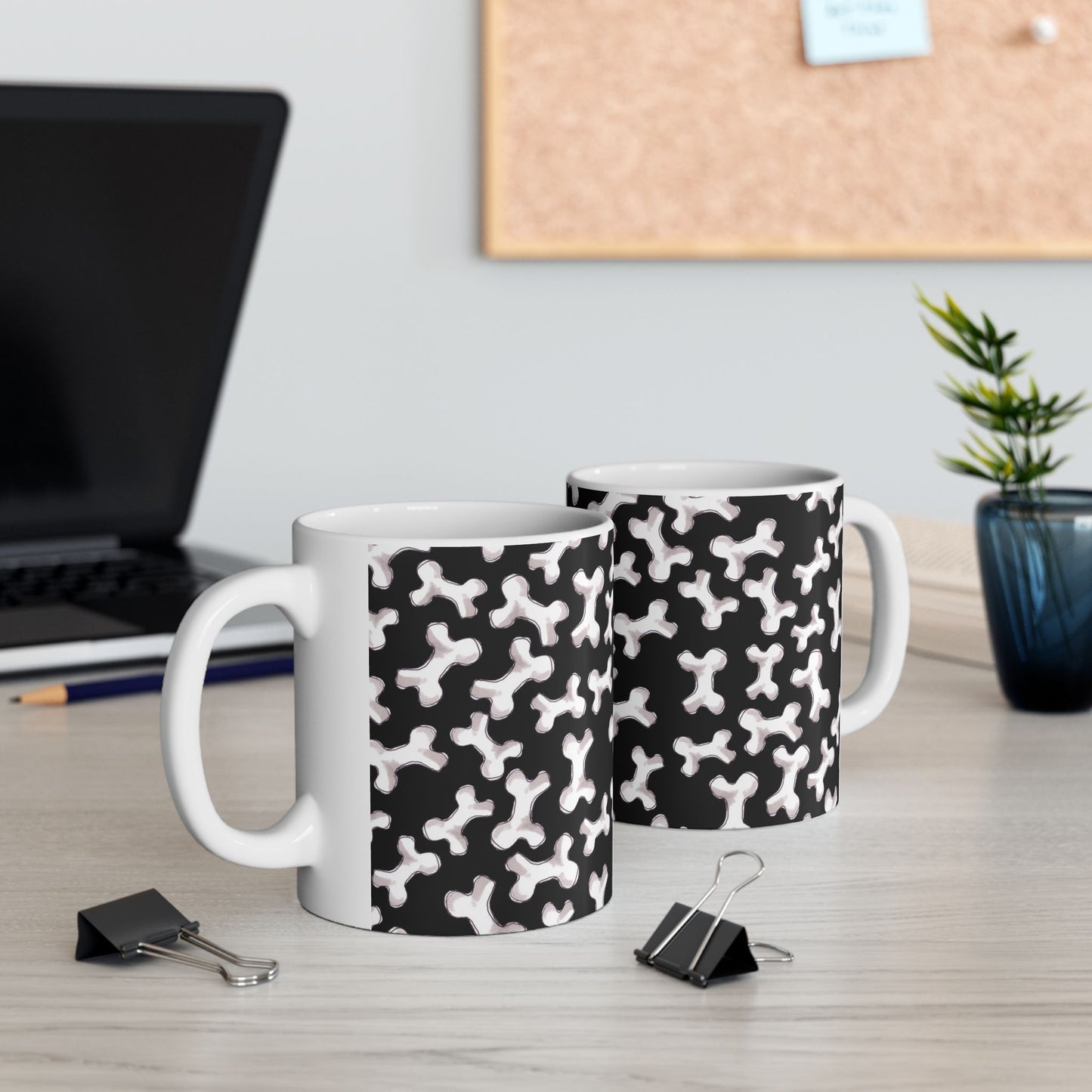 Bones a Lot Black Cup