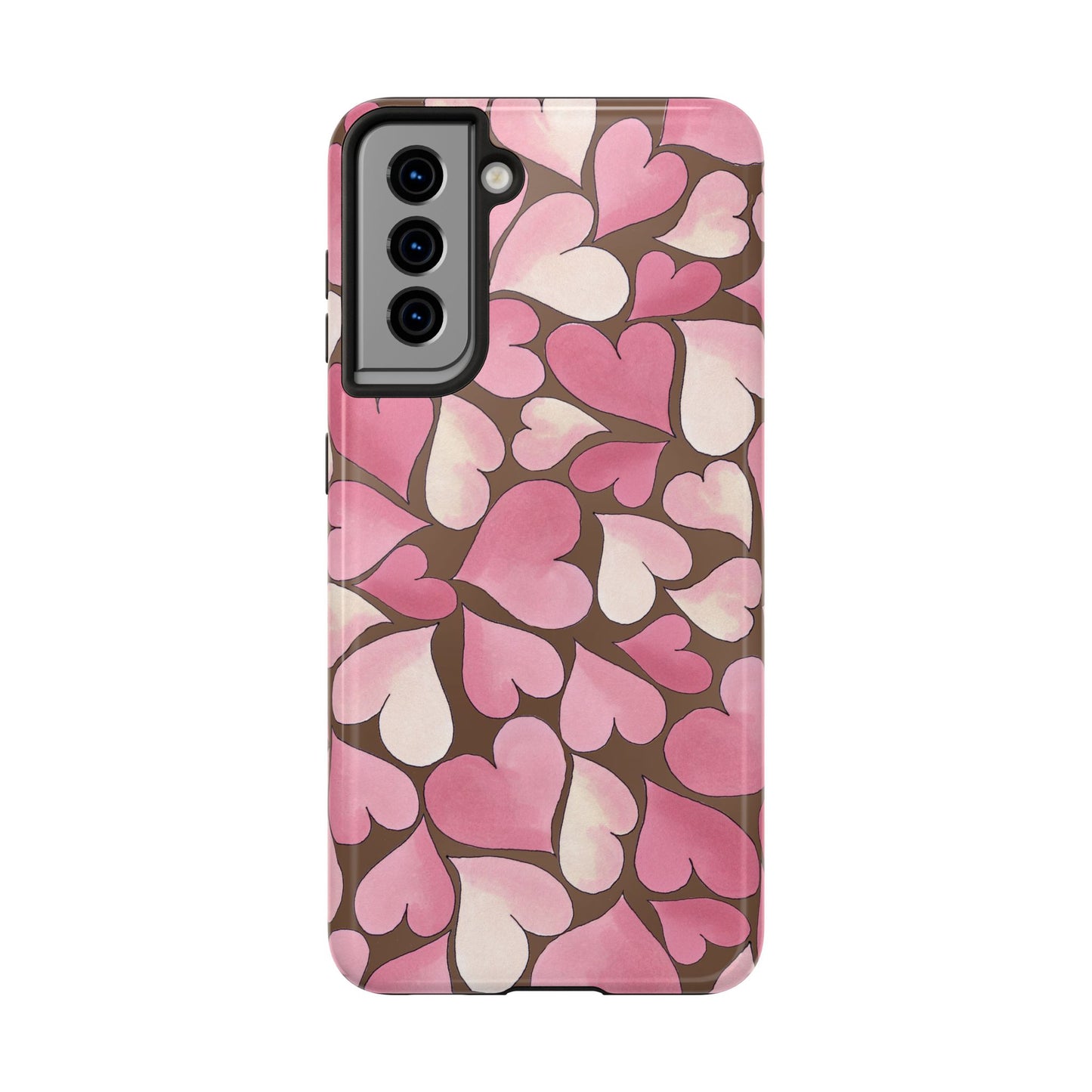 Hearts Chocolate Phone Case