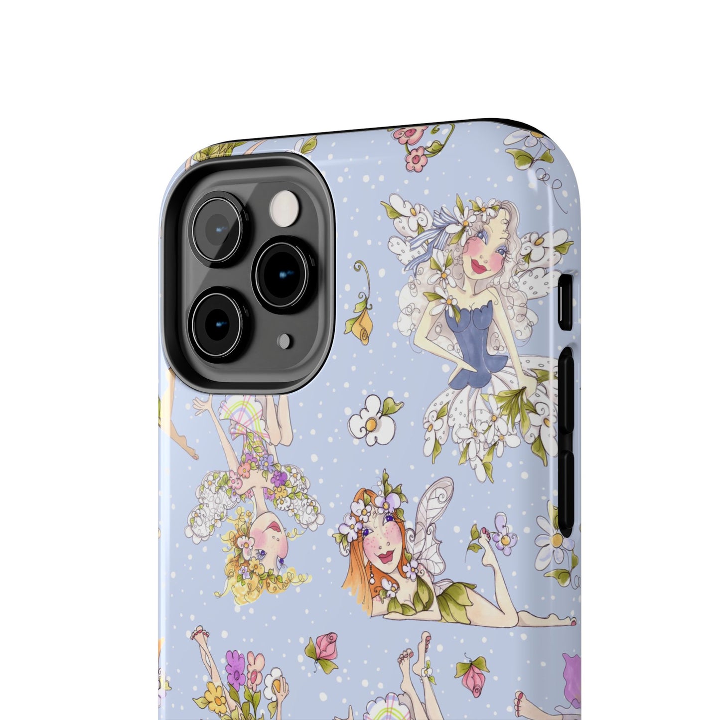 Tossed Fairies Blue Phone Case