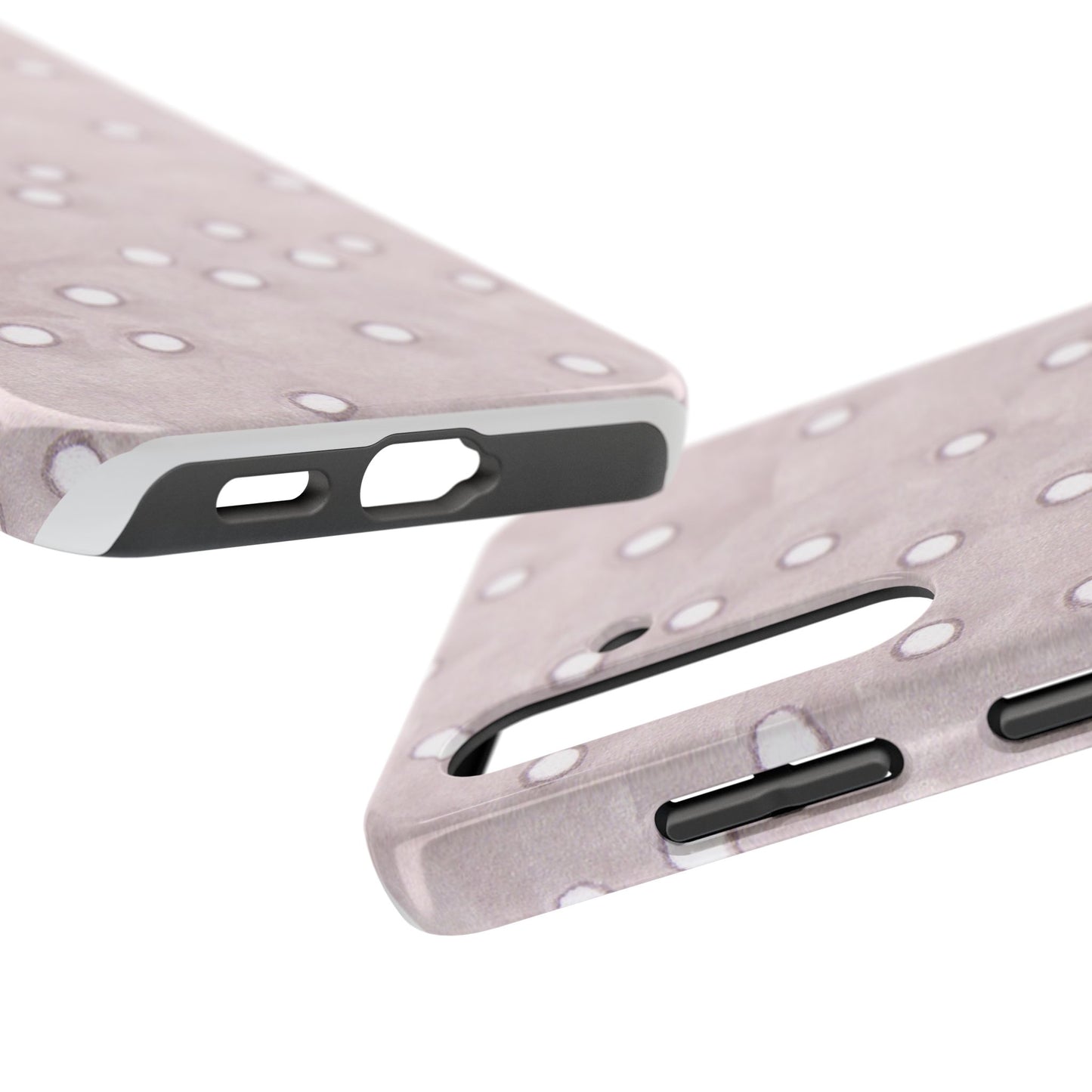 Dinky Dots Silver Phone Case