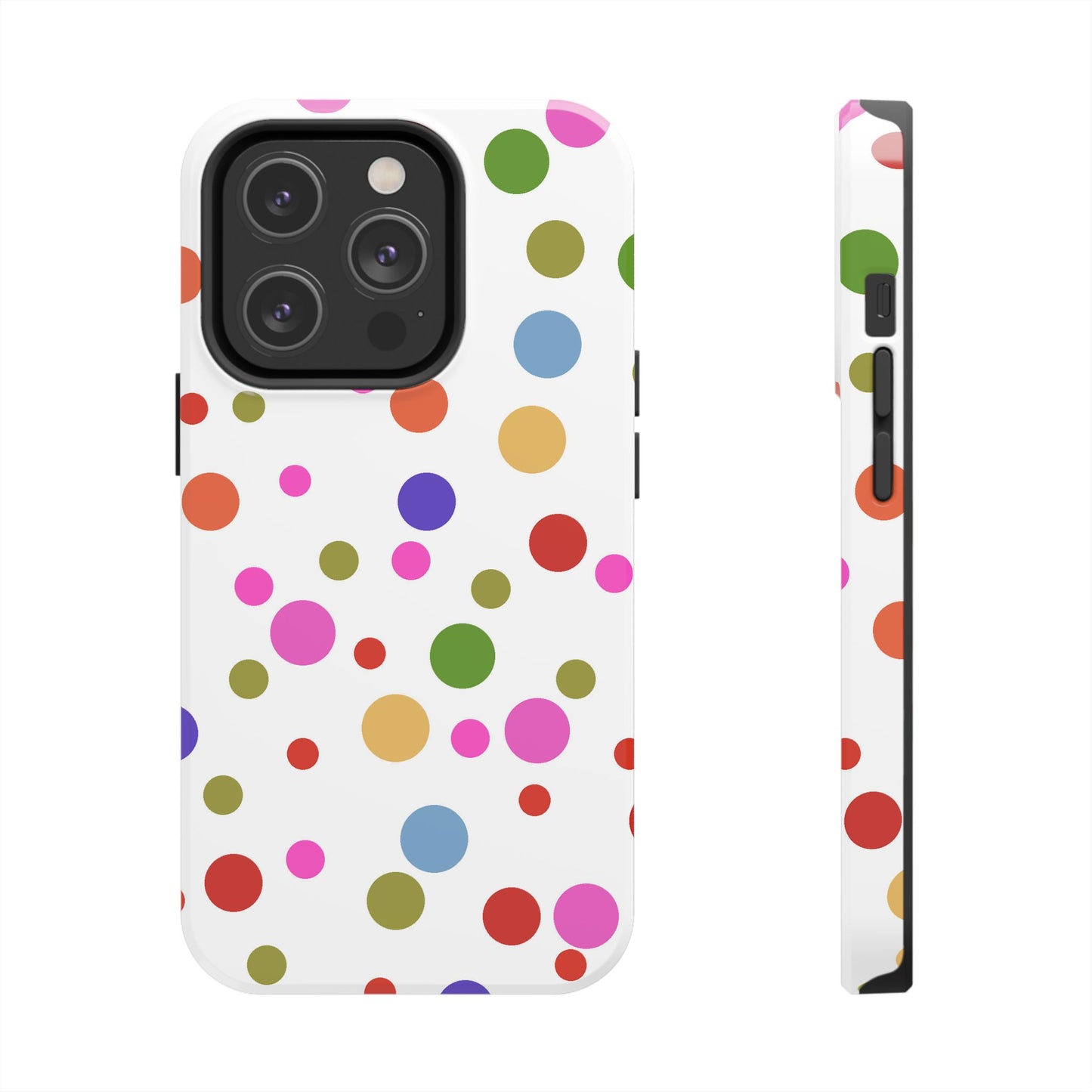 Dot Assortment White Phone Case