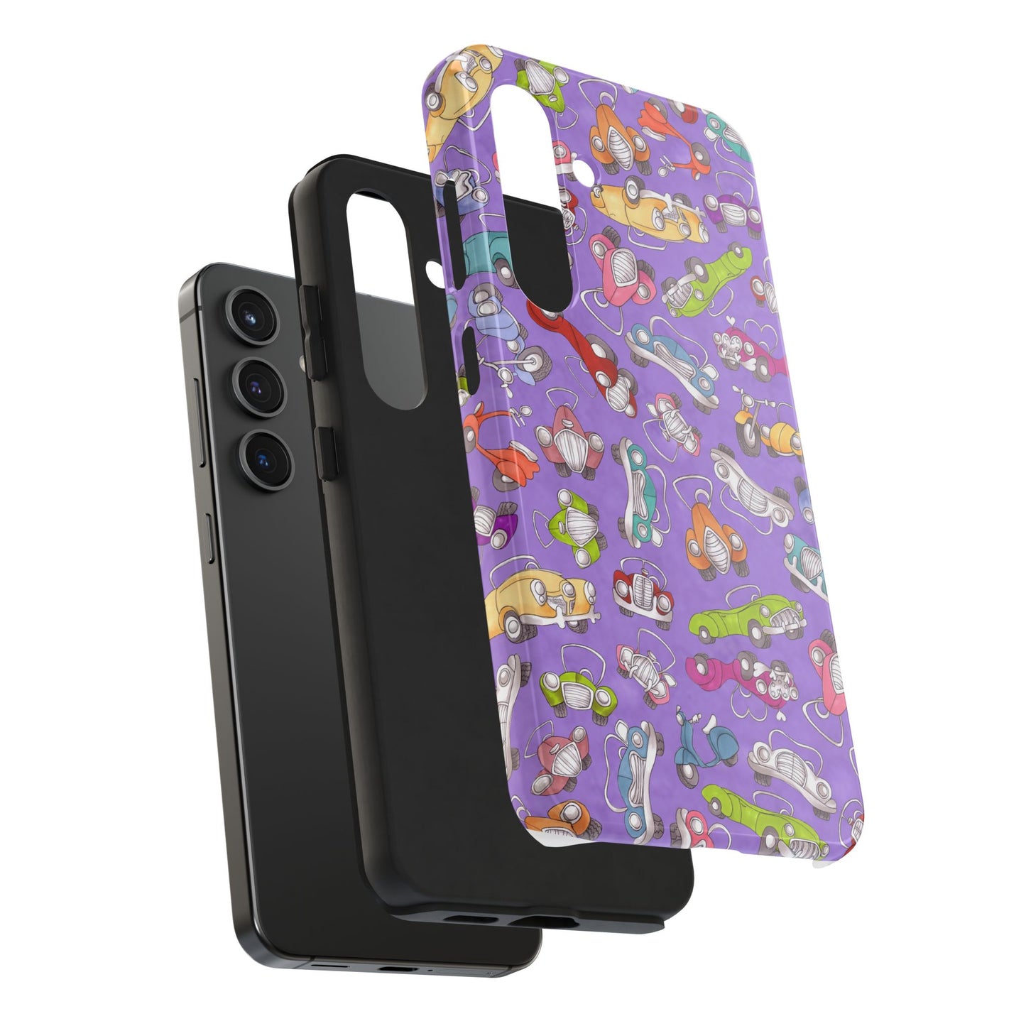 Pile Up Purple Phone Case