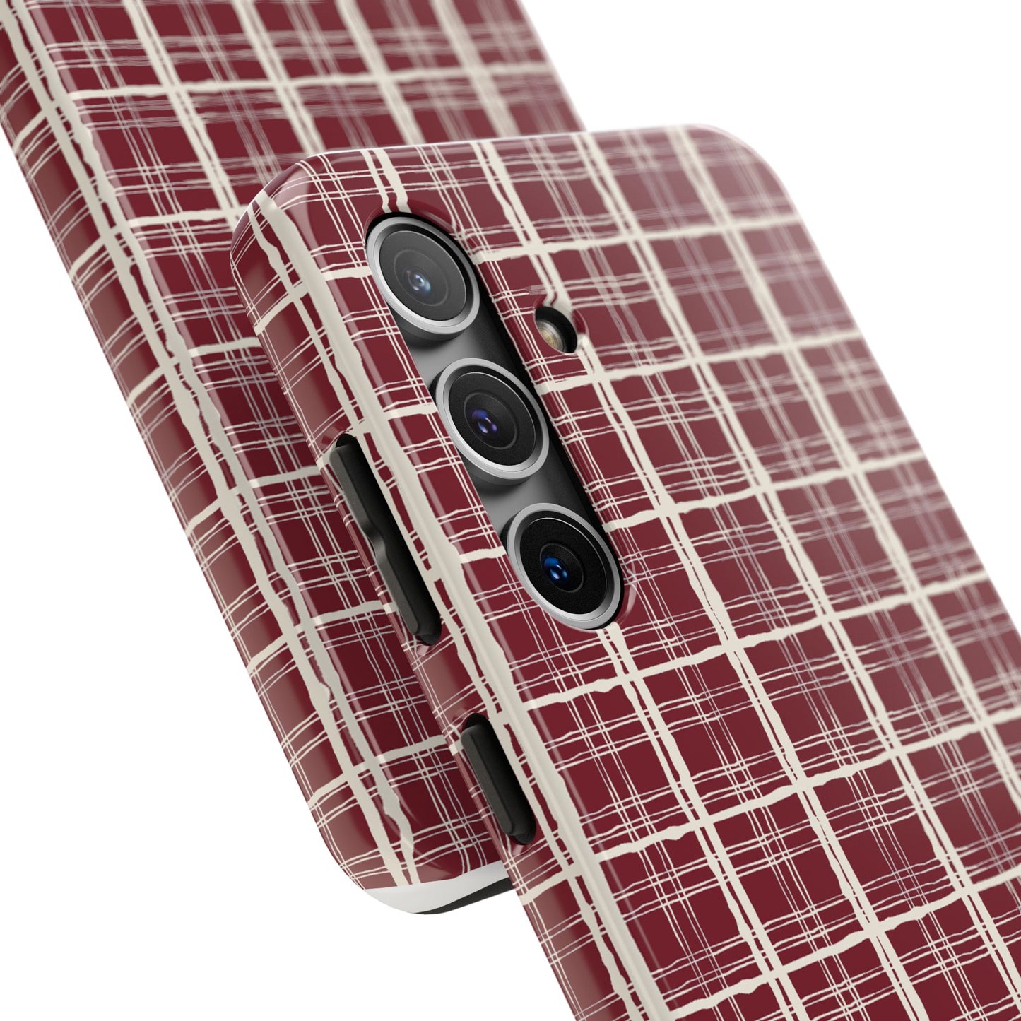 Red Plaid Phone Case